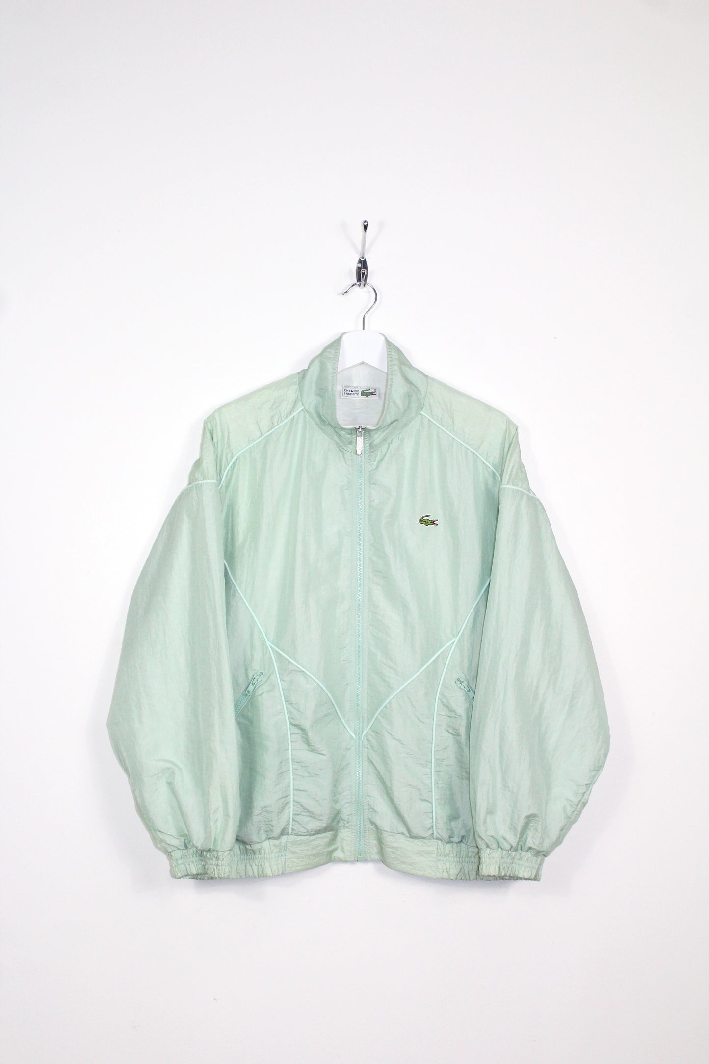 LACOSTE 80'S VINTAGE CHEMISE LACOSTE TRACKSUIT TOP JACKET LARGE