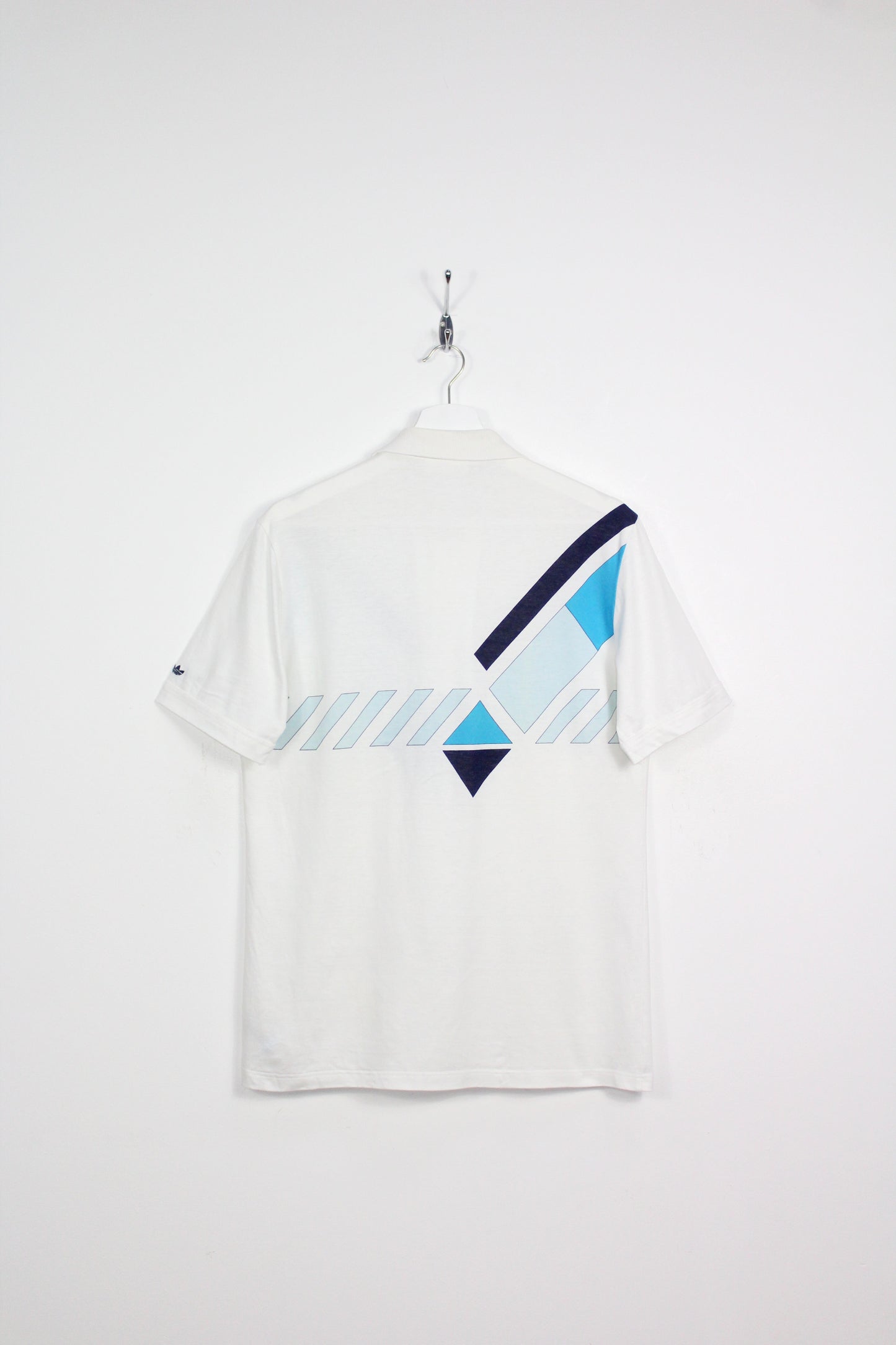 ADIDAS VINTAGE IVAN LENDL ARGYLE DIAMOND WIMBLEDON 1985 TENNIS POLO SHIRT MEDIUM
