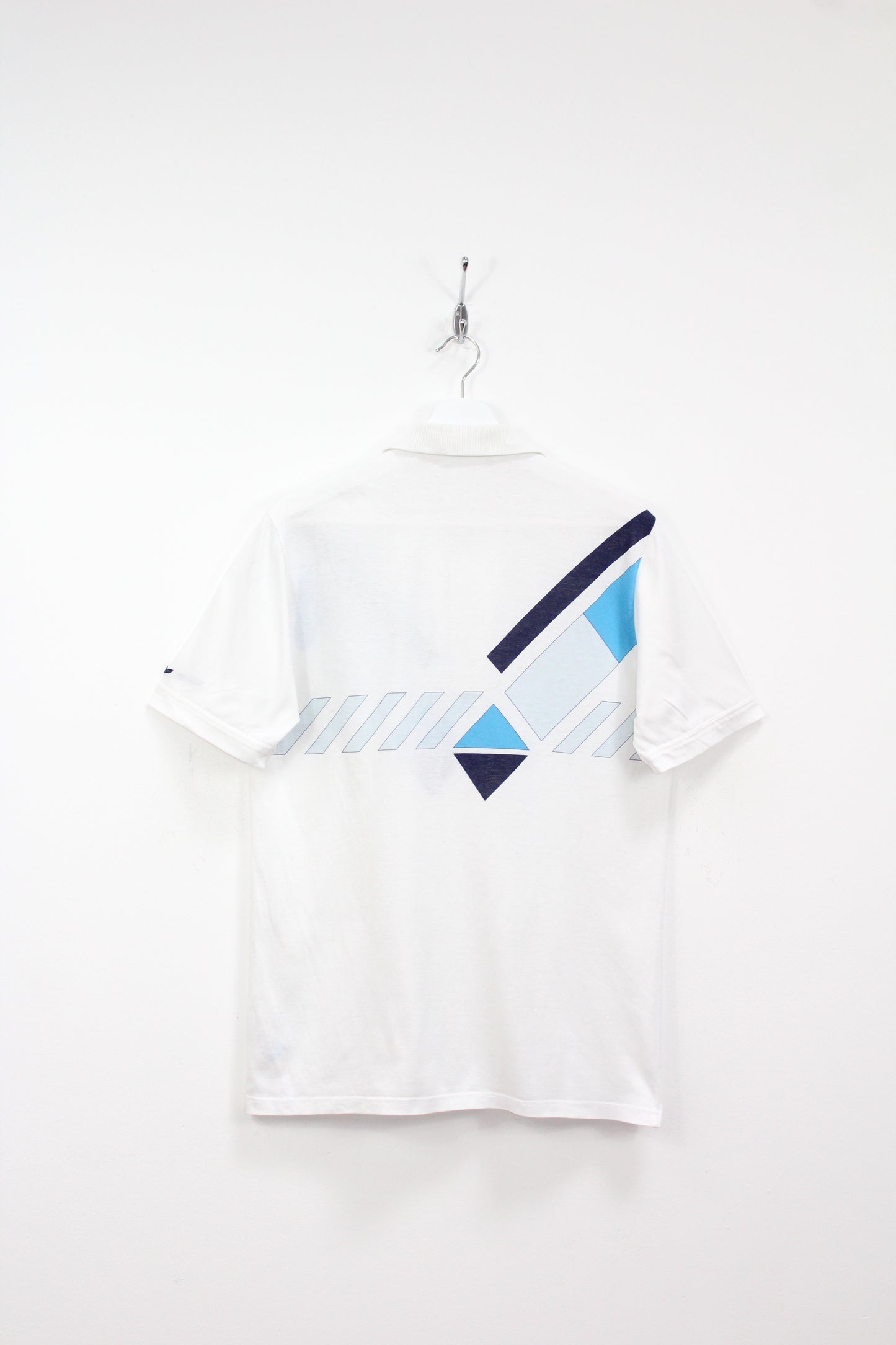 ADIDAS VINTAGE IVAN LENDL ARGYLE DIAMOND WIMBLEDON 1985 TENNIS POLO SHIRT LARGE