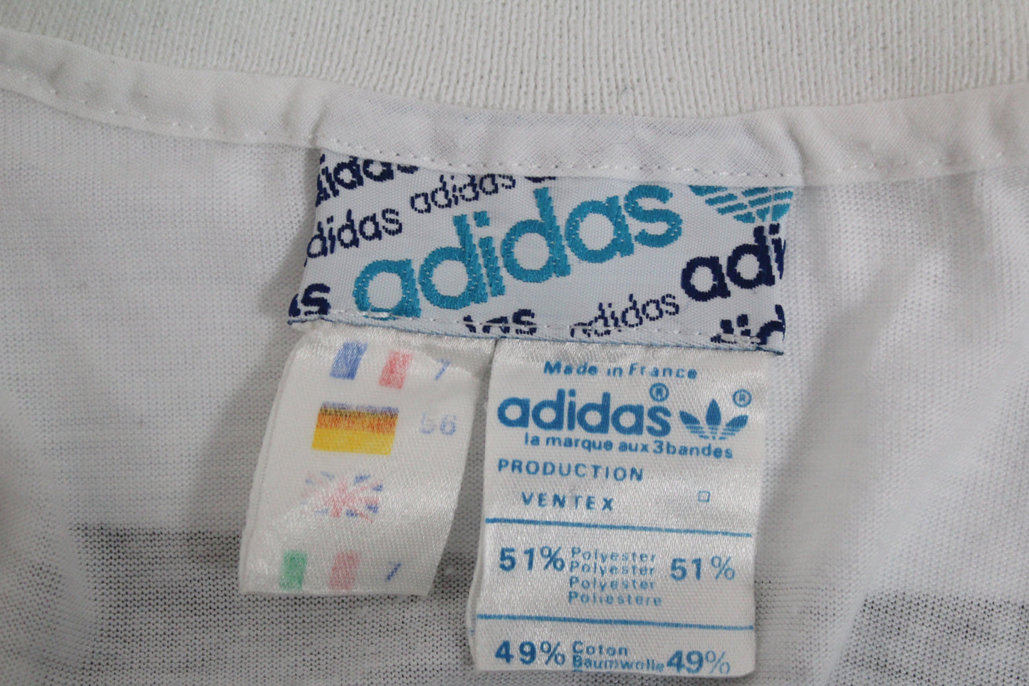 ADIDAS VINTAGE IVAN LENDL ARGYLE DIAMONDS 1982 TENNIS POLO SHIRT LARGE
