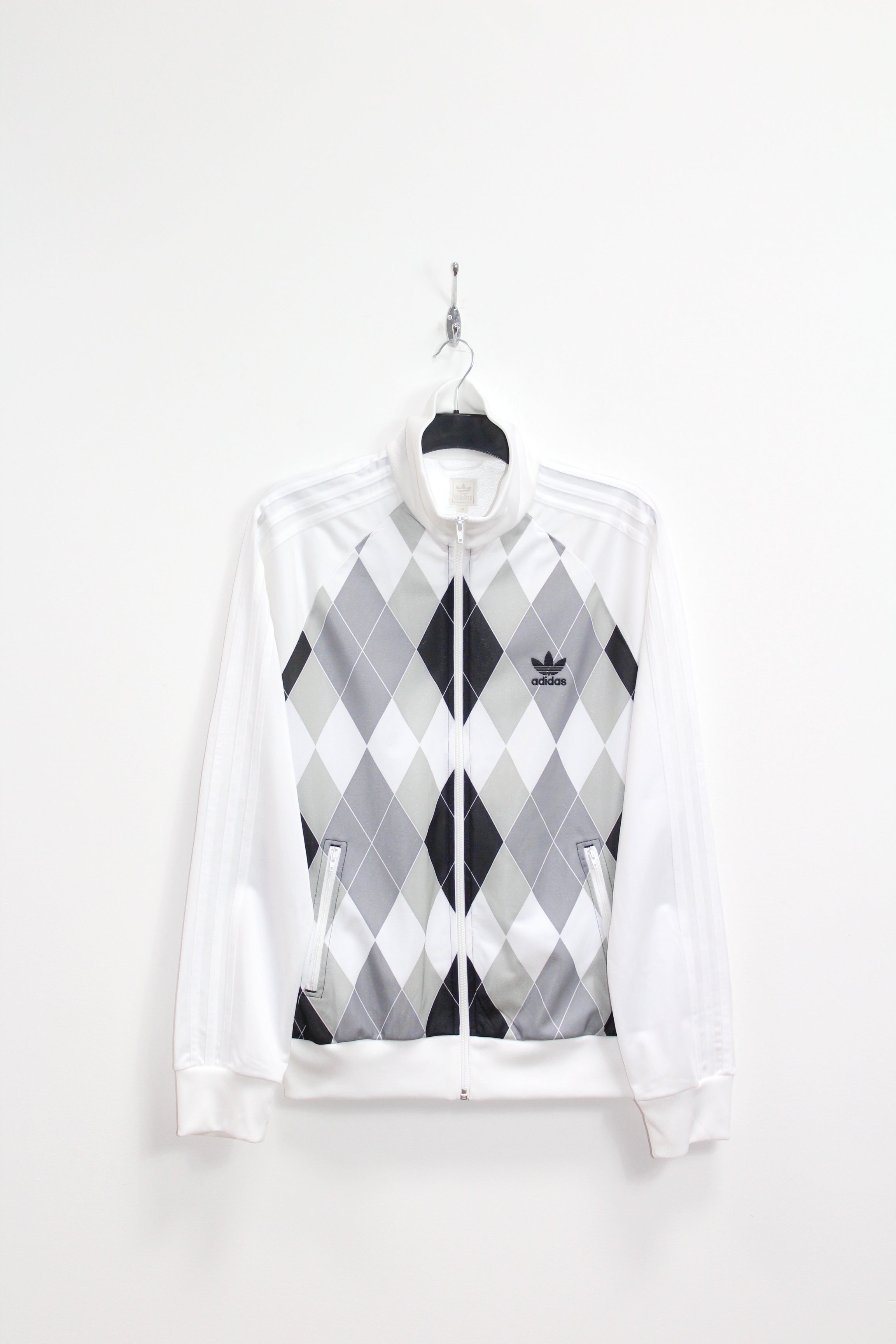 adidas argyle track top