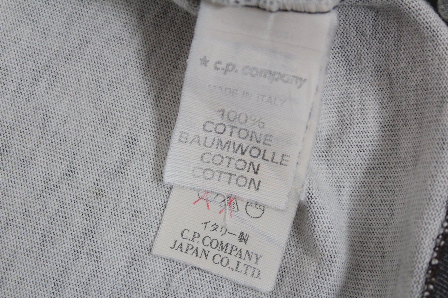 STONE ISLAND MARINA 80'S VINTAGE SPELL OUT T-SHIRT LARGE