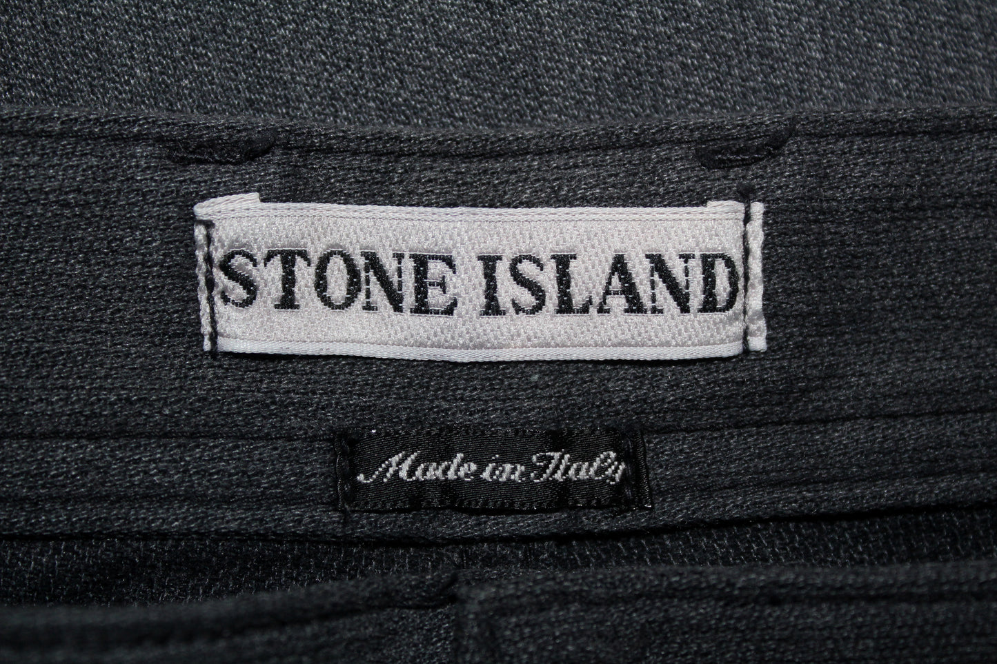 VINTAGE STONE ISLAND MARINA AW 1997 STRAIGHT LEG COTTON TROUSERS W 30" x L 30"