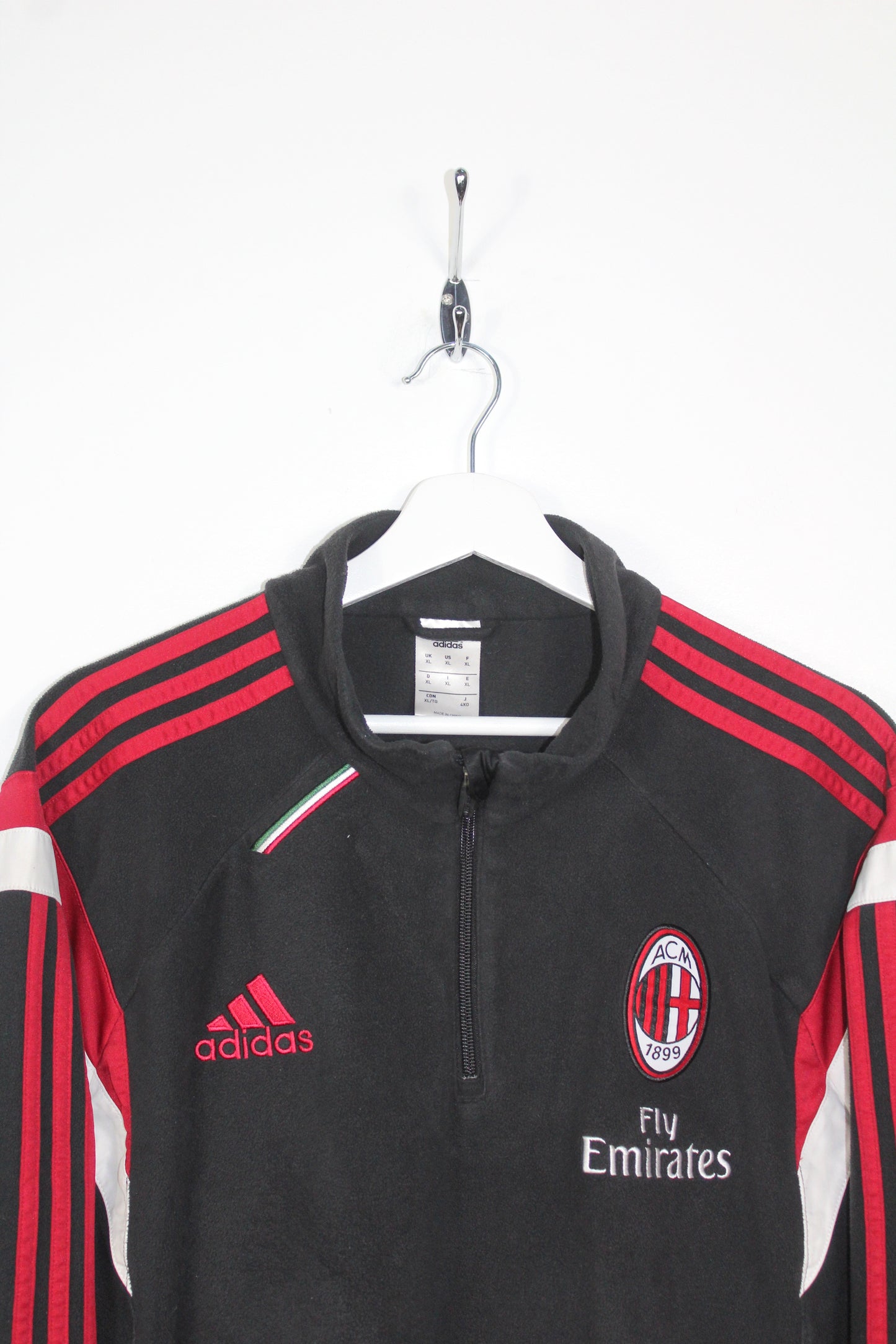 AC MILAN 2014-15 ADIDAS FLEECE SWEATSHIRT XL