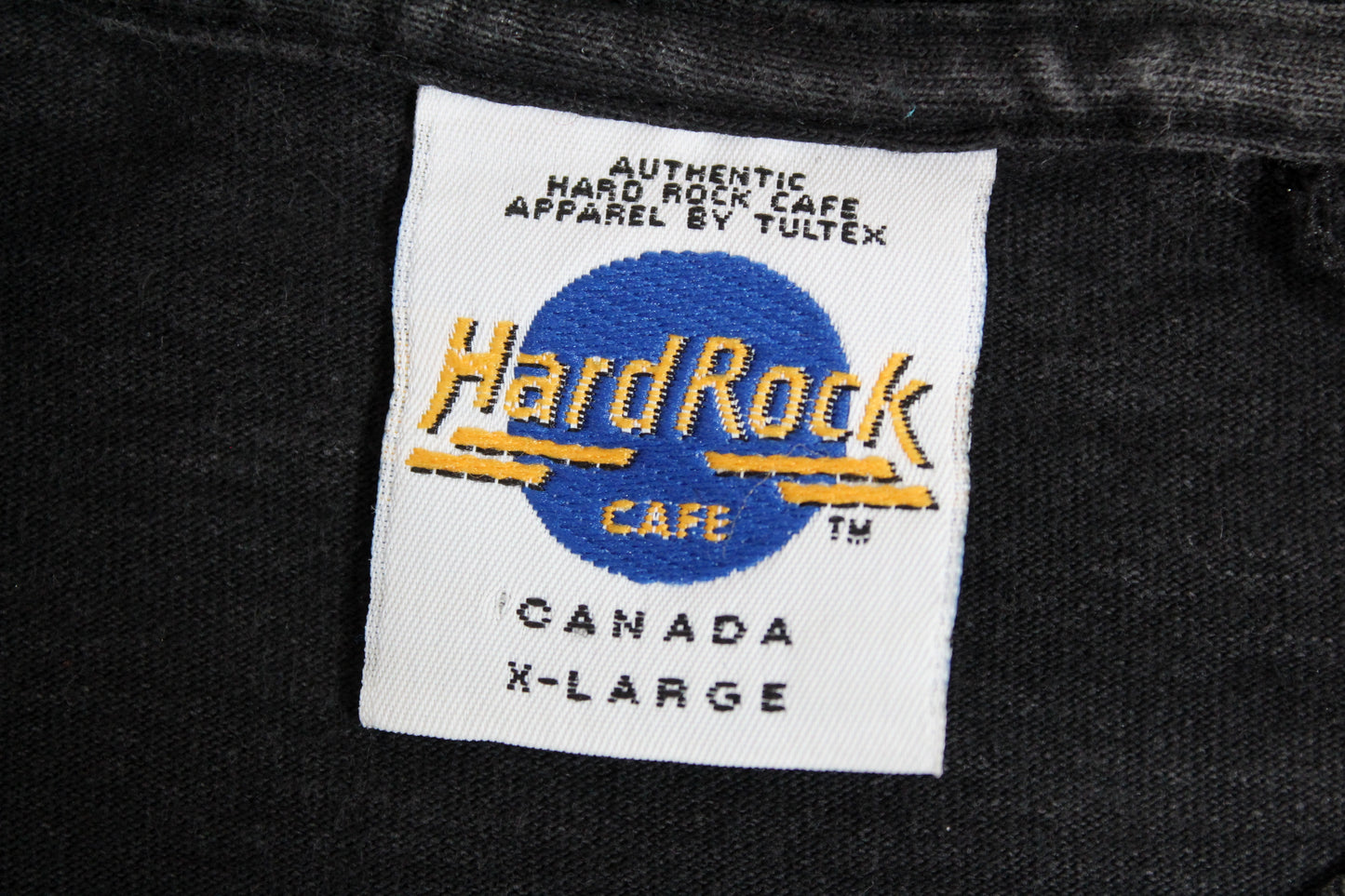 HARD ROCK CAFE MONTREAL 80'S VINTAGE T-SHIRT XL