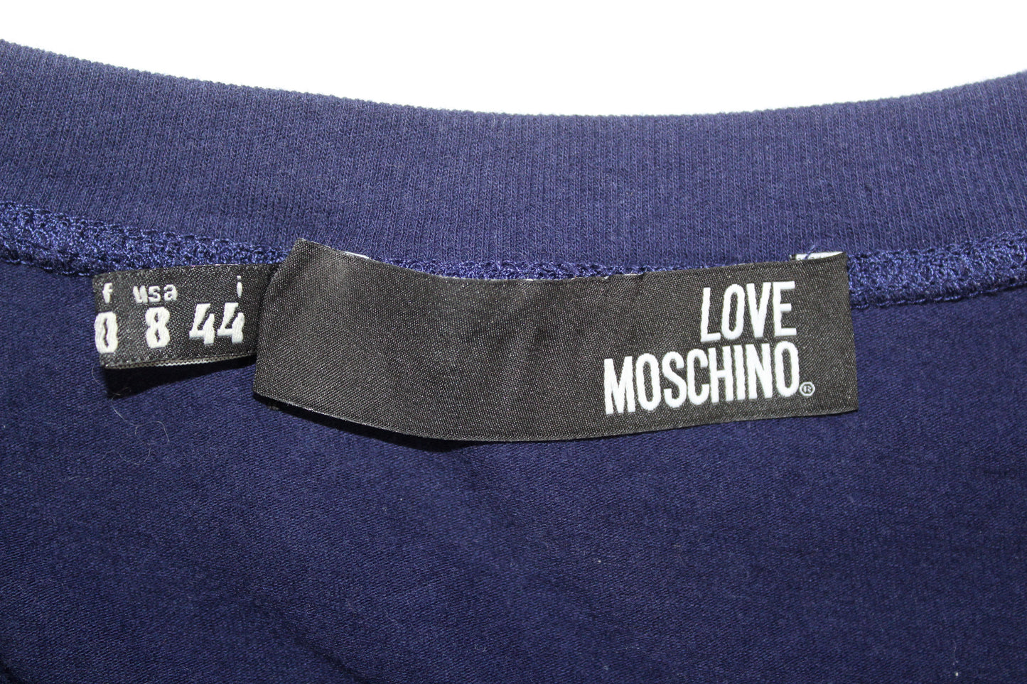 LOVE MOSCHINO HEART LOLLIPOP T-SHIRT MEDIUM