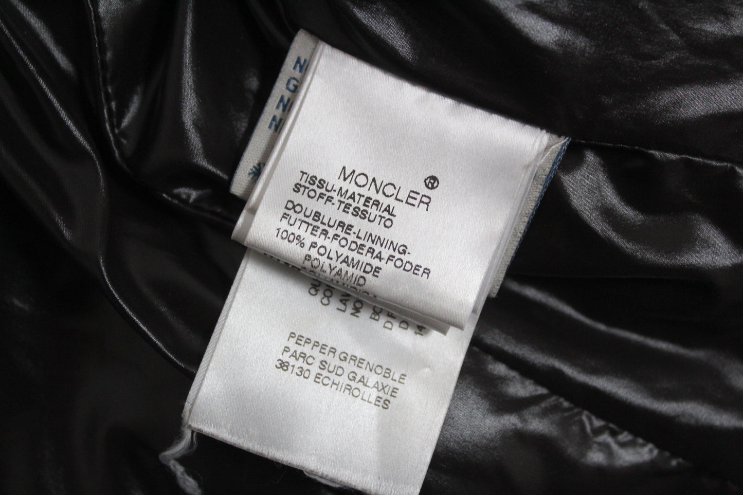 MONCLER VINTAGE FUR TRIM PUFFER DOWN JACKET MEDIUM
