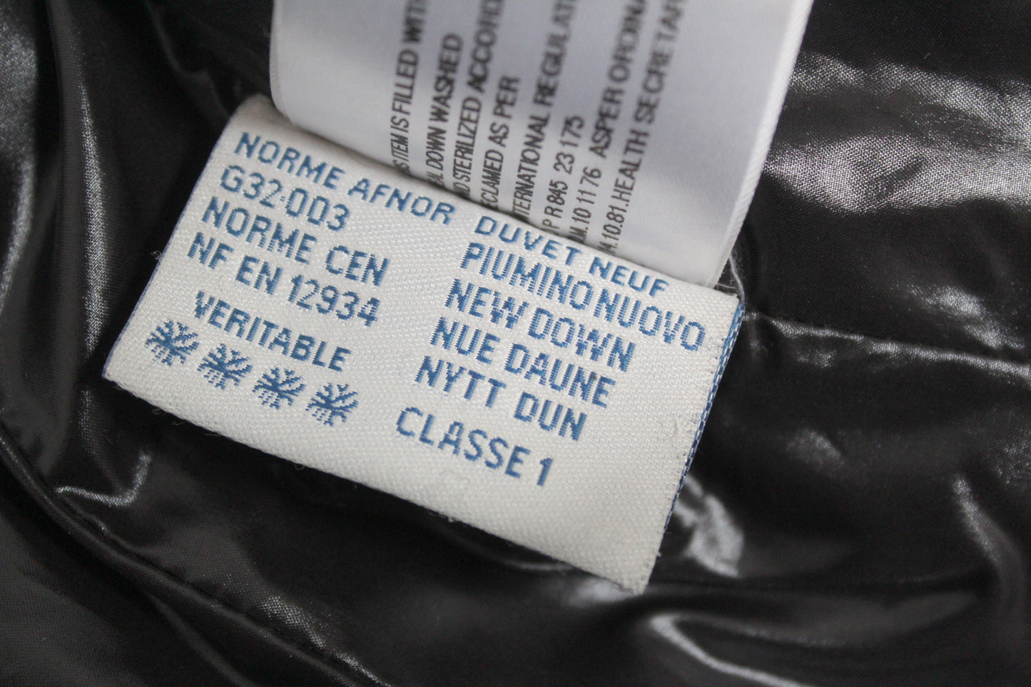 MONCLER VINTAGE FUR TRIM PUFFER DOWN JACKET MEDIUM