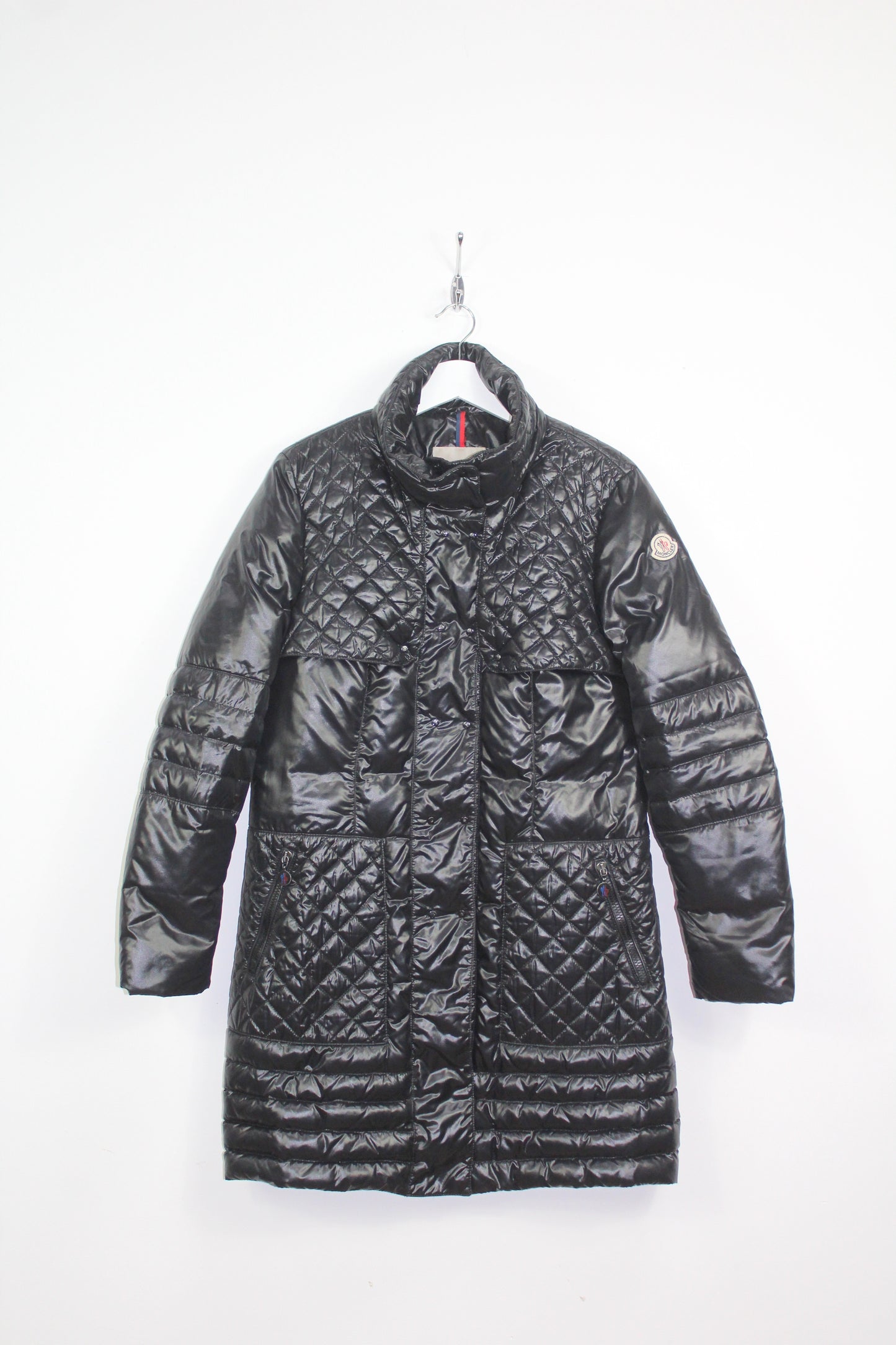 VINTAGE MONCLER CARSON QUILTED DOWN PUFFER JACKET LARGE