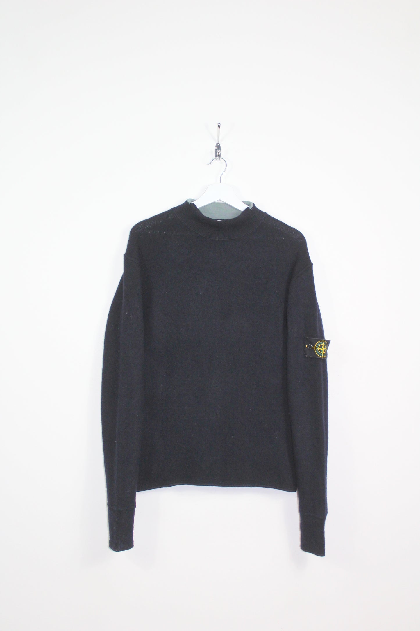VINTAGE STONE ISLAND AW 2001 WOOL KNIT JUMPER MEDIUM