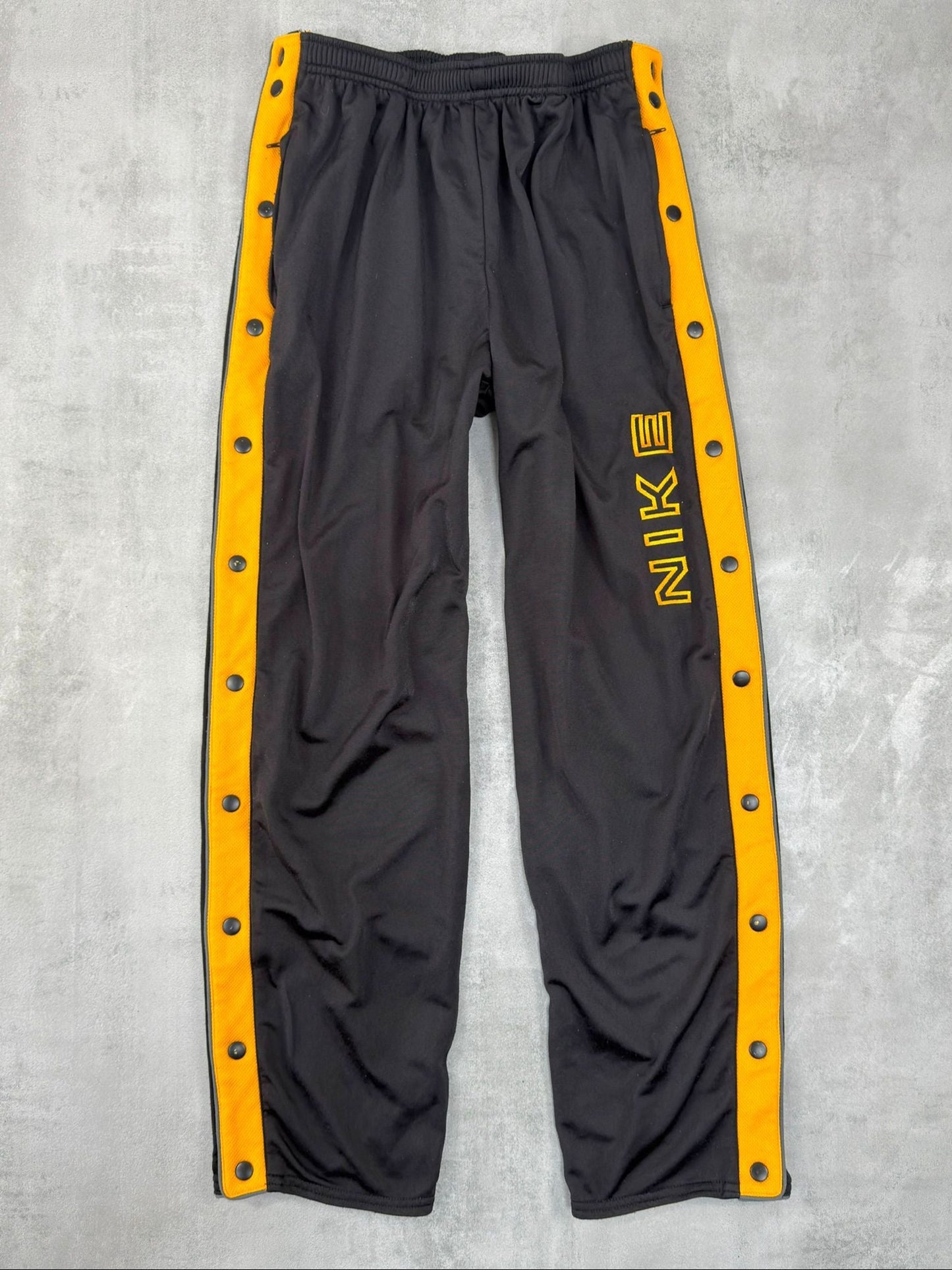 NIKE 90'S VINTAGE POPPERS TRACKSUIT BOTTOMS POPPERS BOTTOMS MEDIUM
