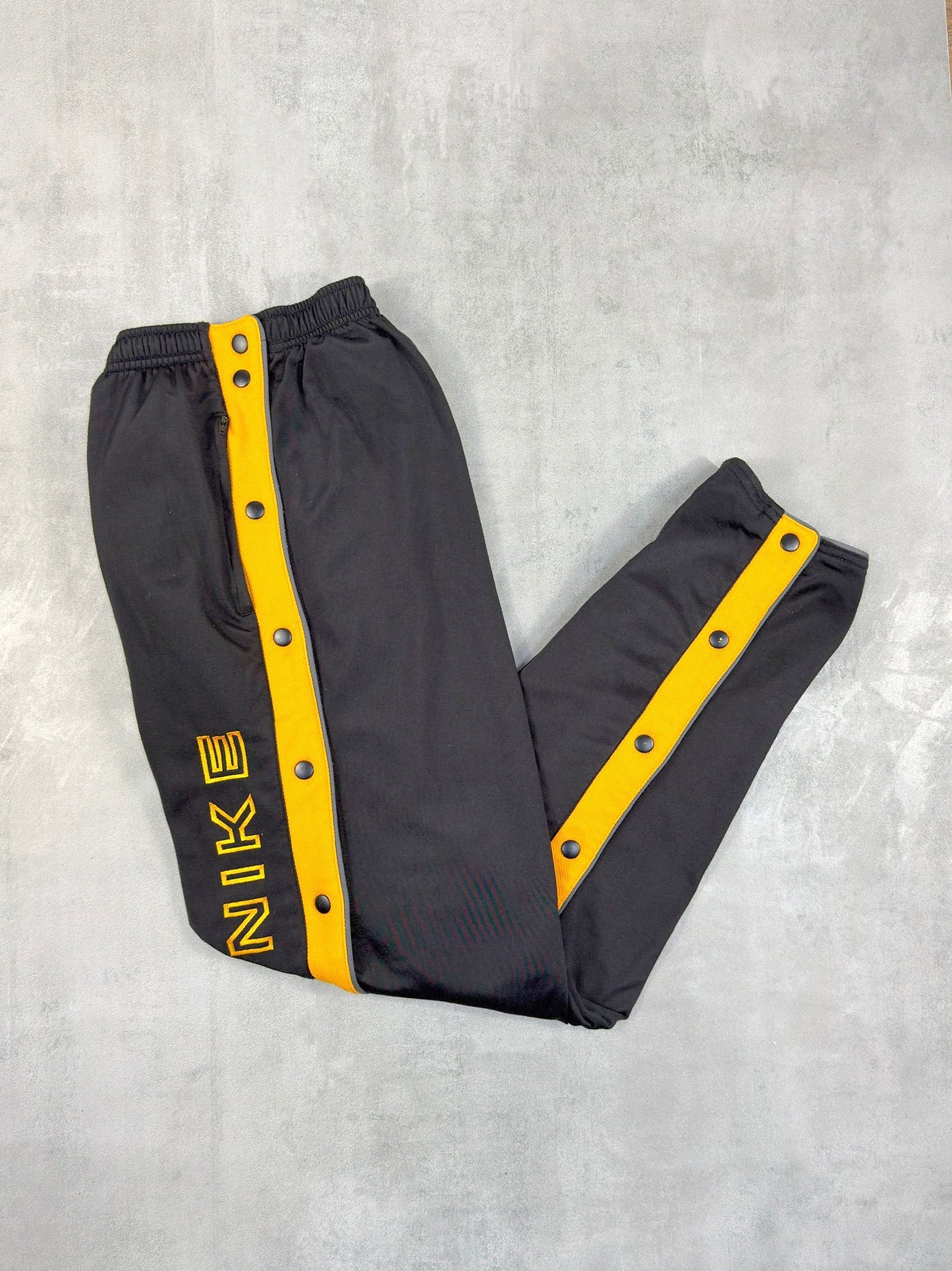 NIKE 90'S VINTAGE POPPERS TRACKSUIT BOTTOMS POPPERS BOTTOMS MEDIUM