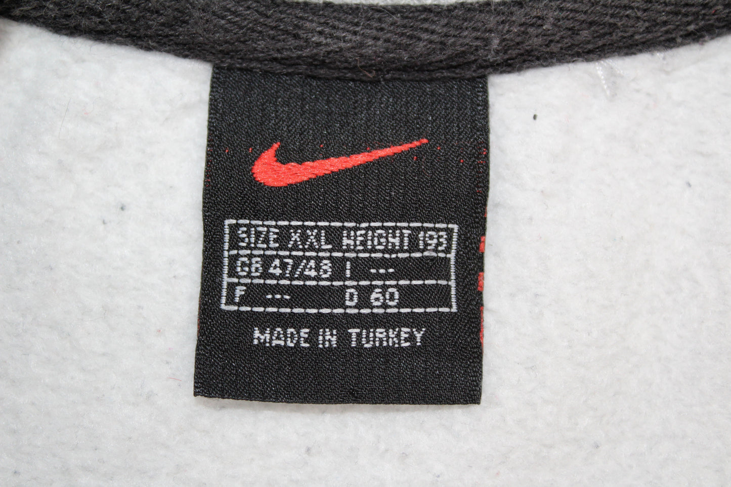 NIKE 90'S VINTAGE EMBROIDERED SPELL OUT SWEATSHIRT XXL