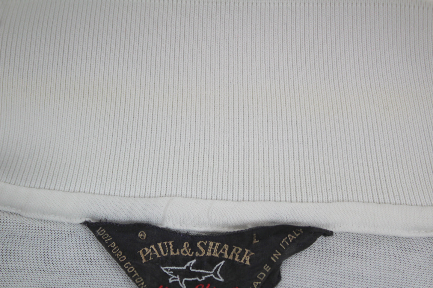 PAUL & SHARK YACHTING ITALY OLYMPIC GAMES 1992 POLO SHIRT LARGE