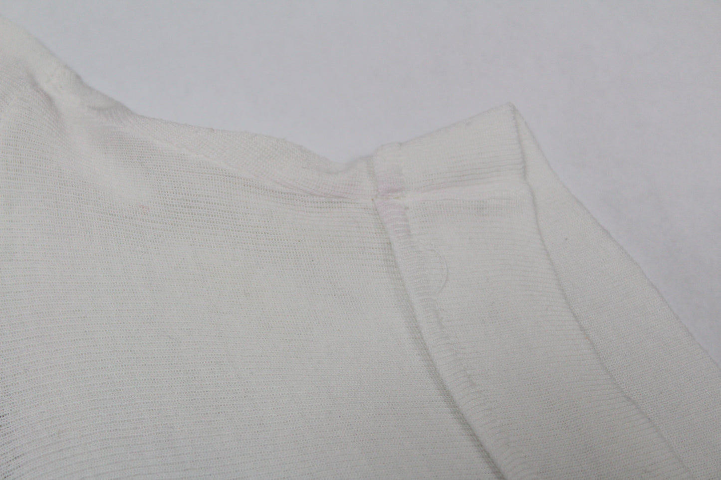 FILA OG 1974 VINTAGE PANATTA SETTANTA WHITE LINE TENNIS POLO SHIRT MEDIUM