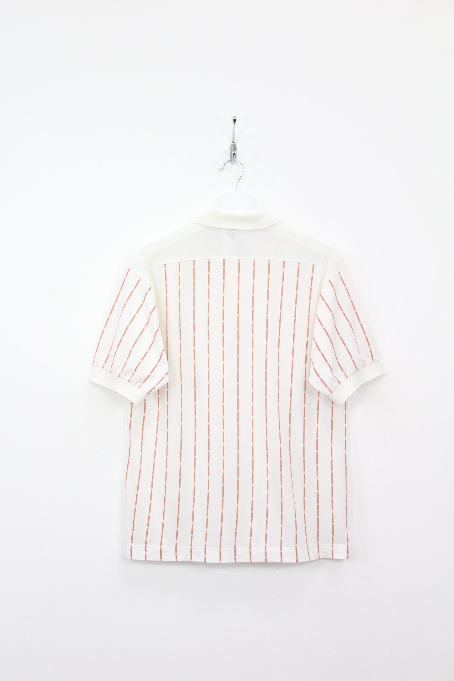 ADIDAS FIRST VENTEX 70'S VINTAGE STRIPED TENNIS POLO SHIRT SMALL