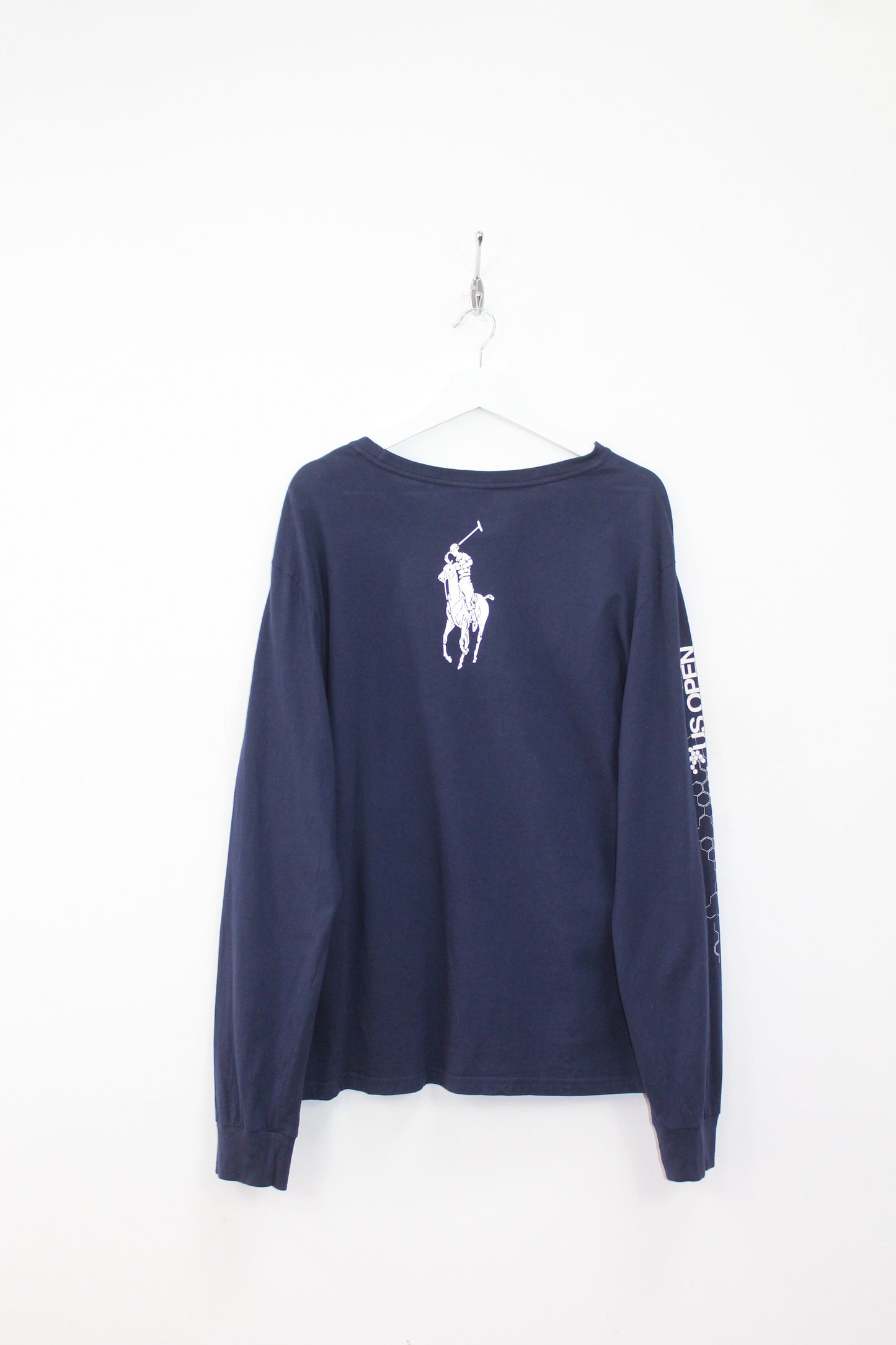 POLO RALPH LAUREN US OPEN 2007 LONG SLEEVE TENNIS T-SHIRT XL