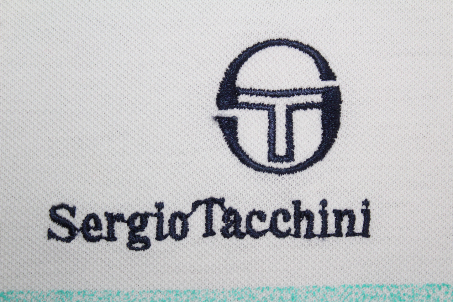 SERGIO TACCHINI 90'S VINTAGE TENNIS POLO SHIRT XXL