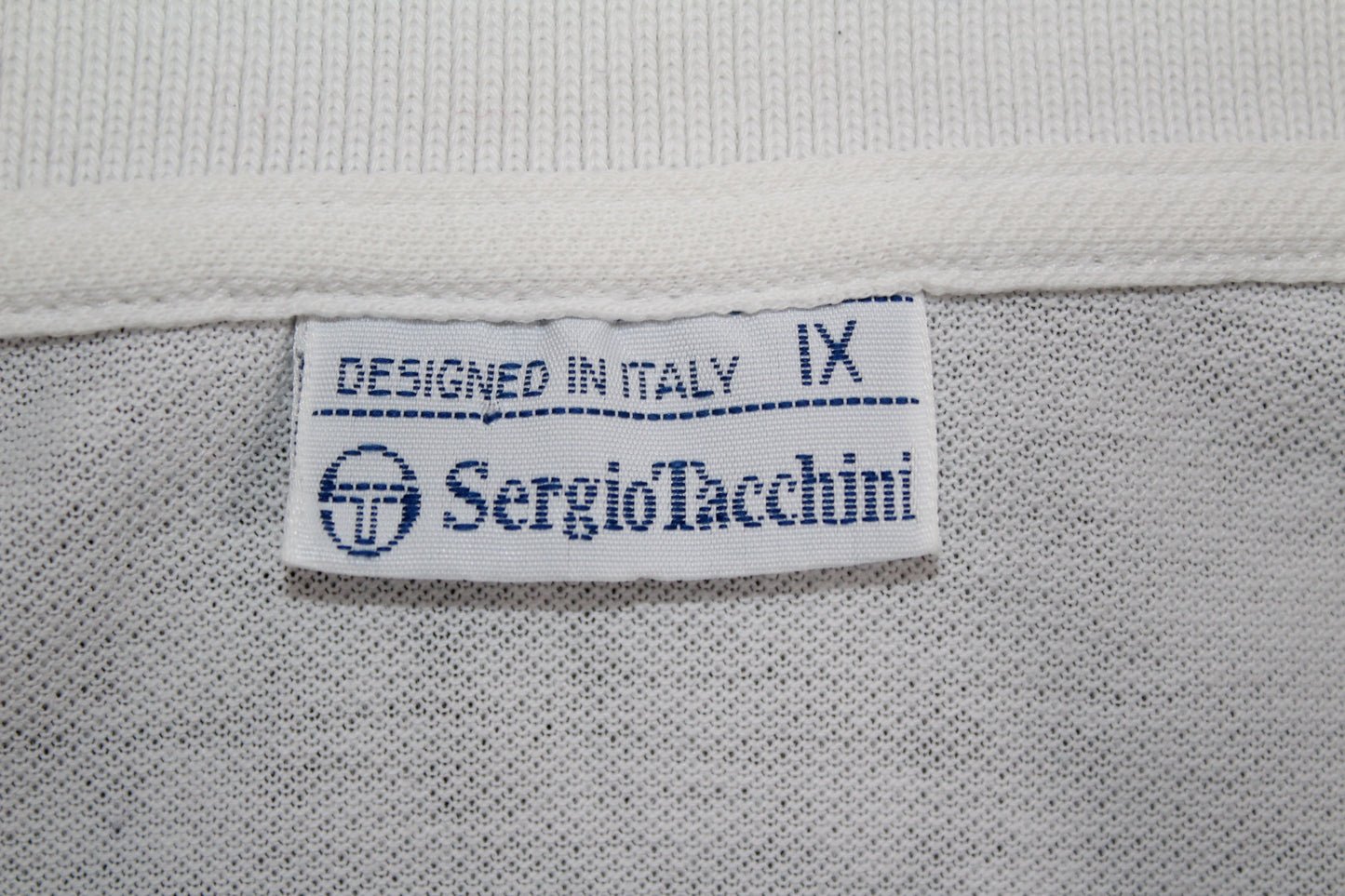 SERGIO TACCHINI 90'S VINTAGE TENNIS POLO SHIRT XXL