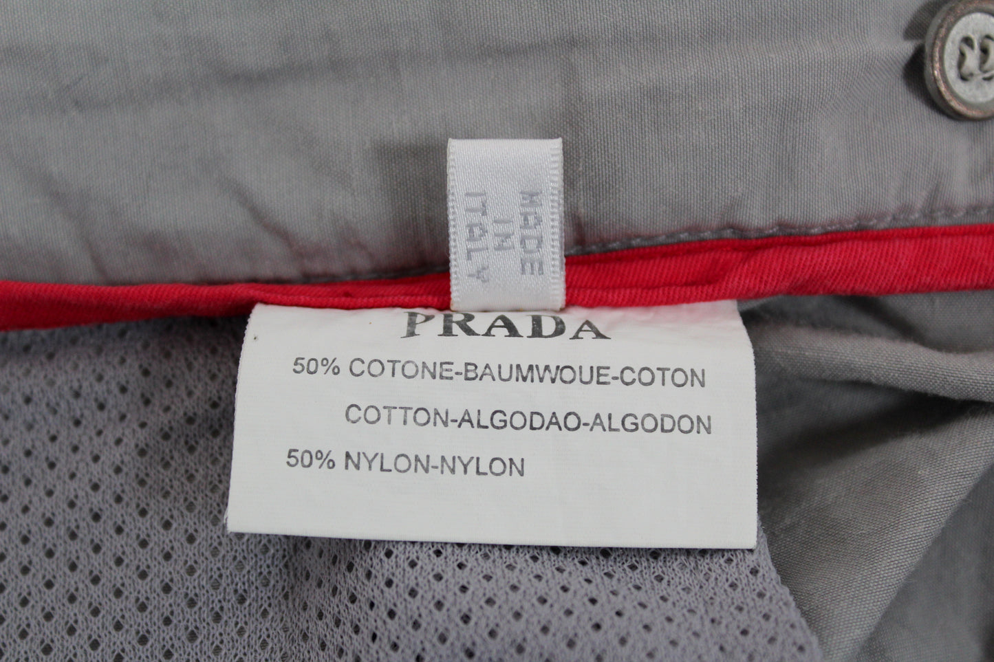 PRADA SPORT TROUSERS SMALL W 30" x L 30"