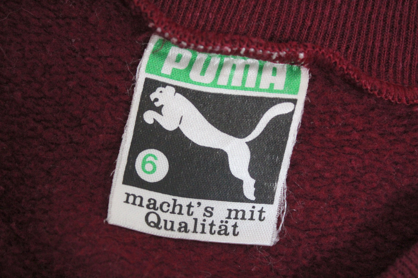PUMA MARIO KEMPES 70'S VINTAGE SWEATSHIRT MEDIUM