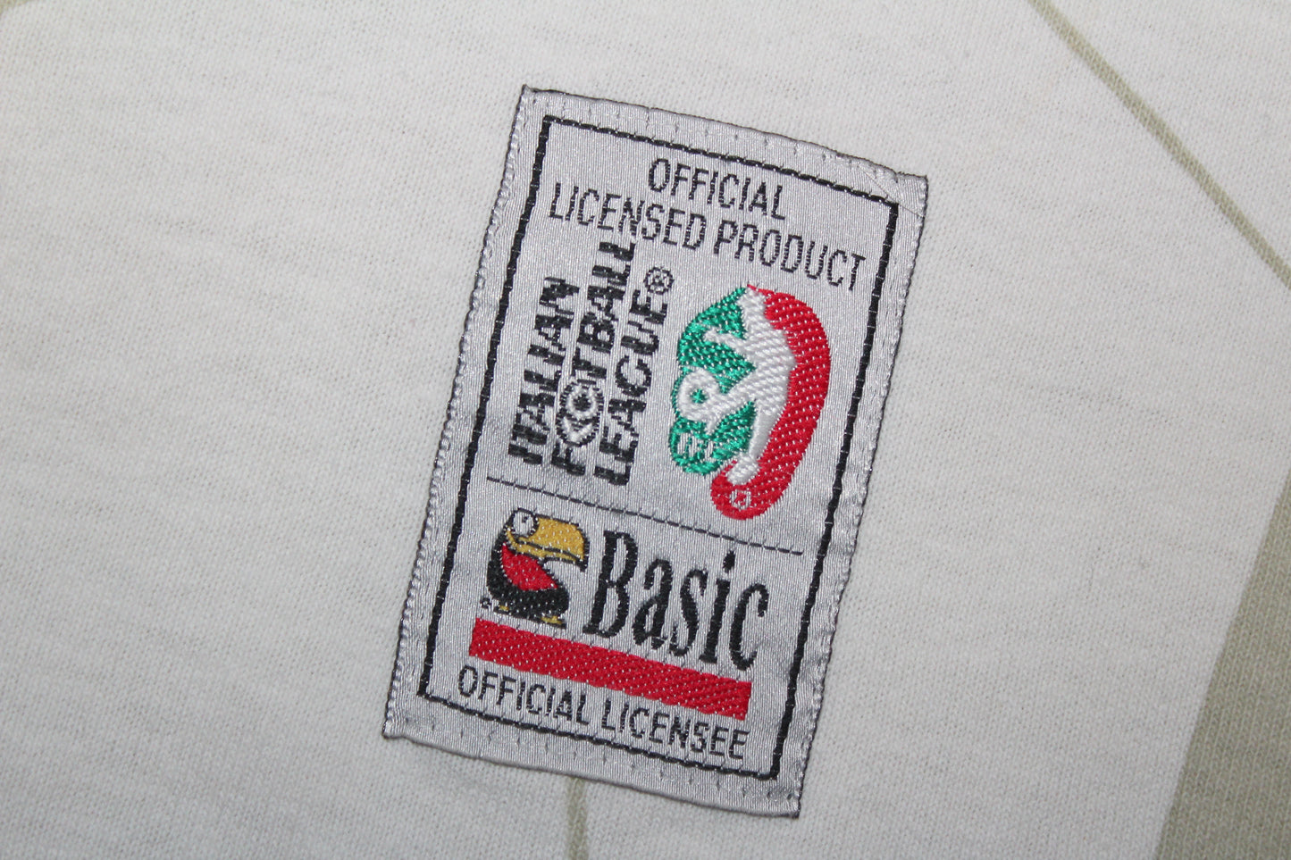 VINTAGE ROMA 1993 GRAPHIC FOOTBALL T-SHIRT XL