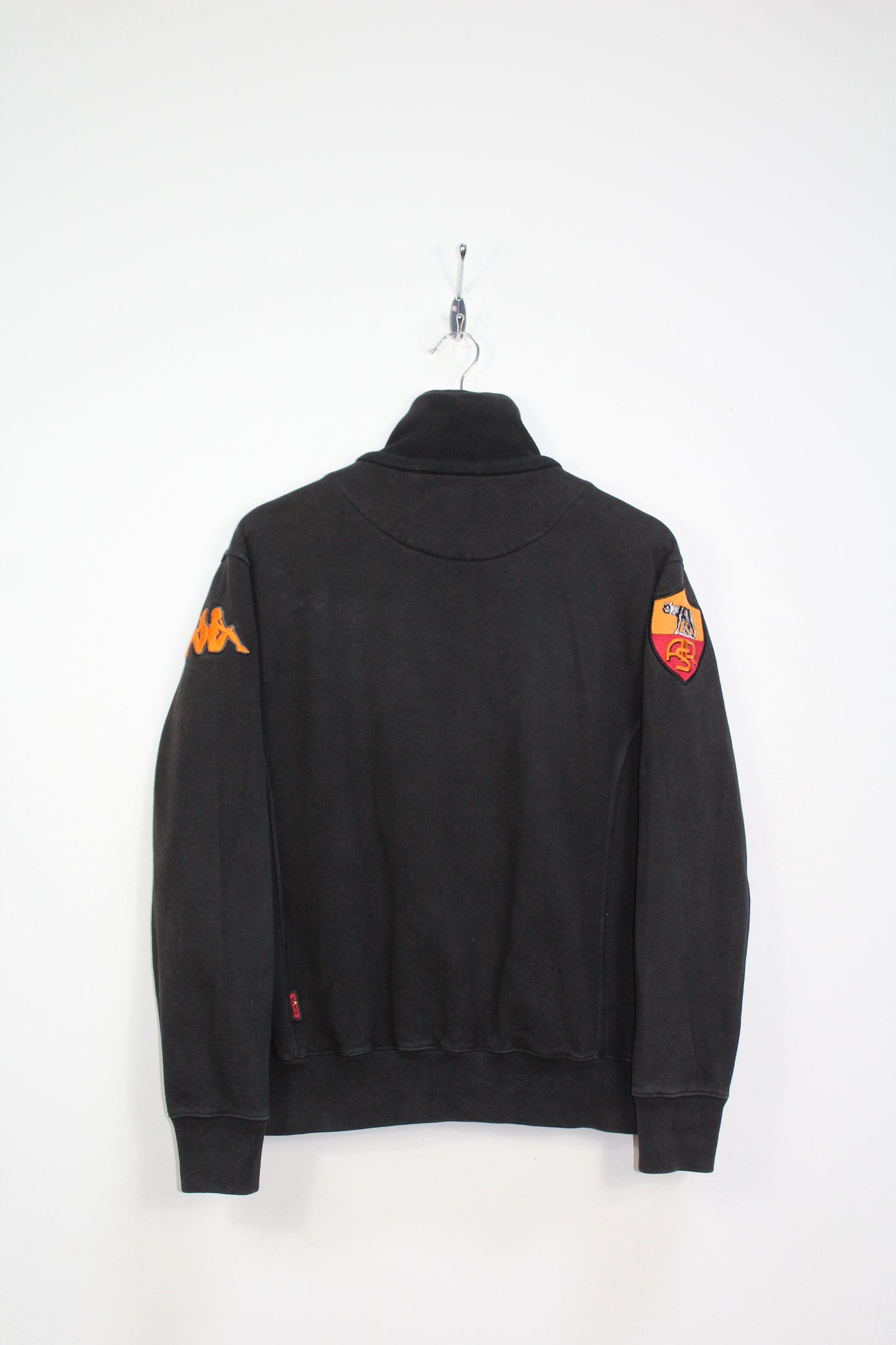 KAPPA AS ROMA 2010-11 TRACKSUIT TOP JACKET SMALL