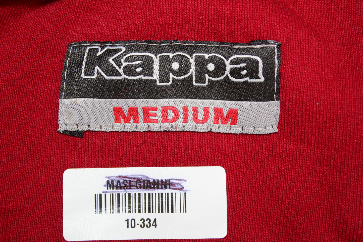 KAPPA AS ROMA 2007-08 TRACKSUIT TOP JACKET MEDIUM