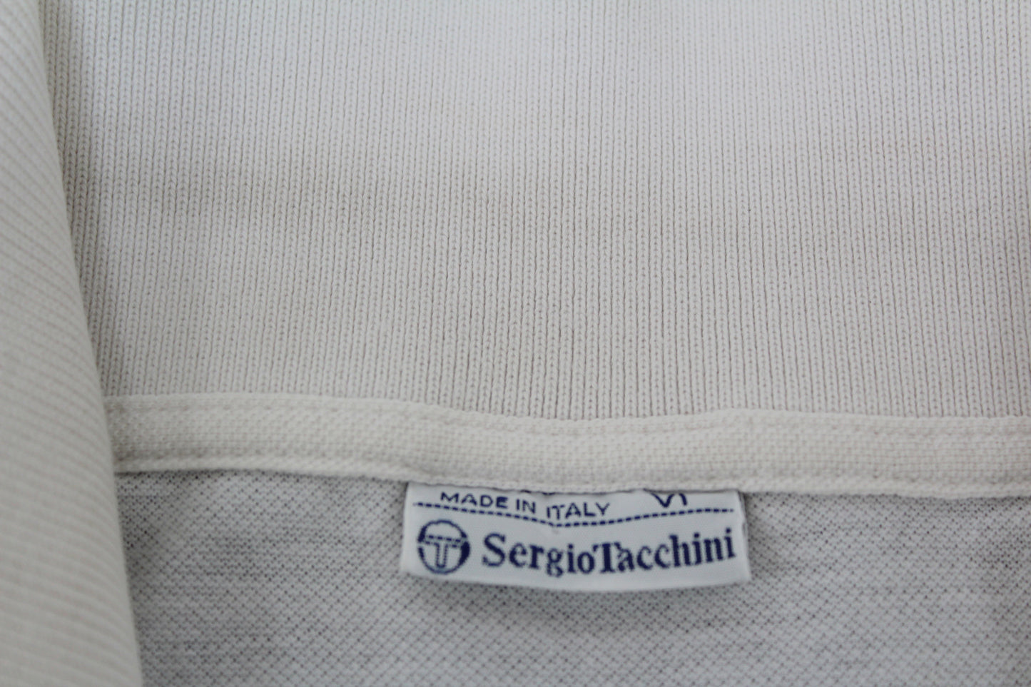 SERGIO TACCHINI 80'S VINTAGE WILANDER US OPEN 1988 TENNIS POLO SHIRT LARGE
