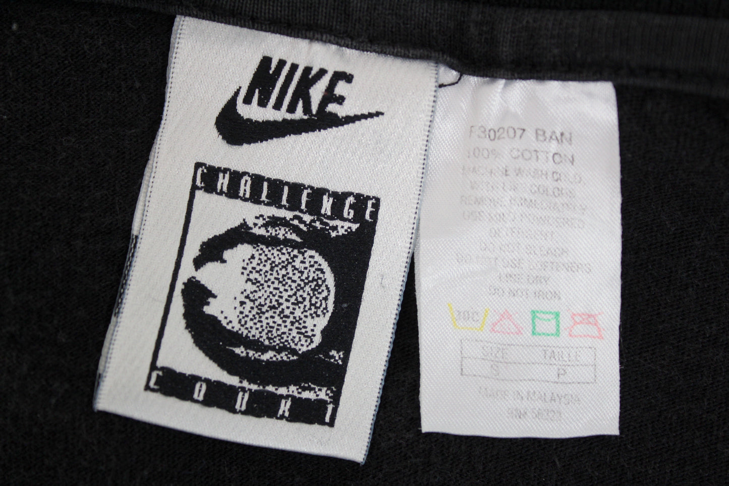 NIKE 90'S VINATGE AGASSI CHALLENGE COURT 1994 TENNIS POLO SHIRT SMALL