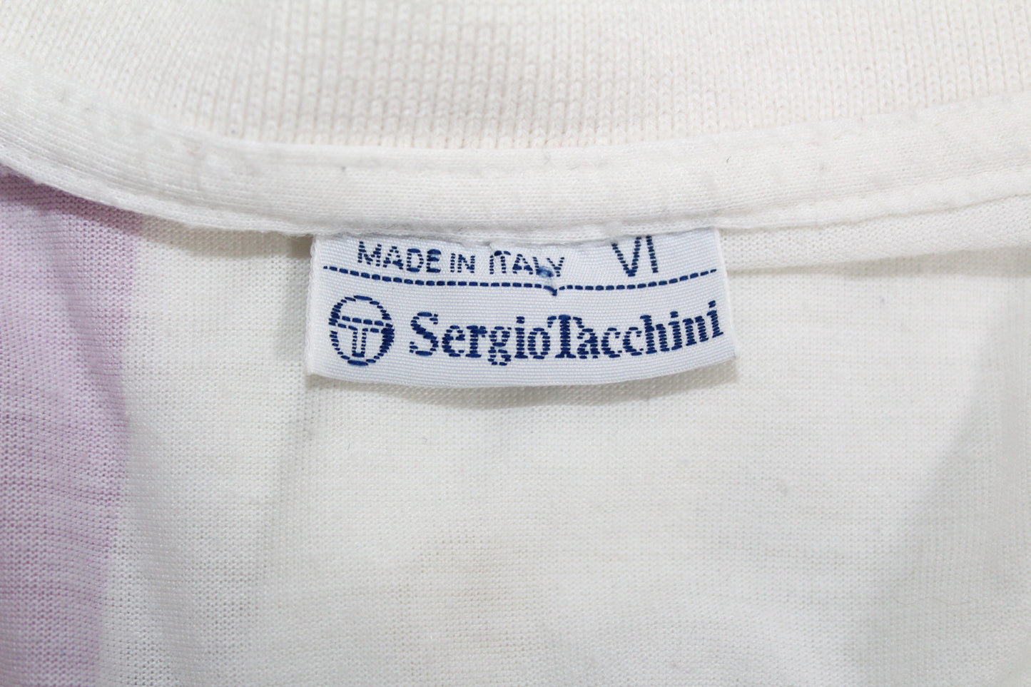 SERGIO TACCHINI 90'S VINTAGE SAMPRAS ARCHER 1991 TENNIS POLO SHIRT LARGE