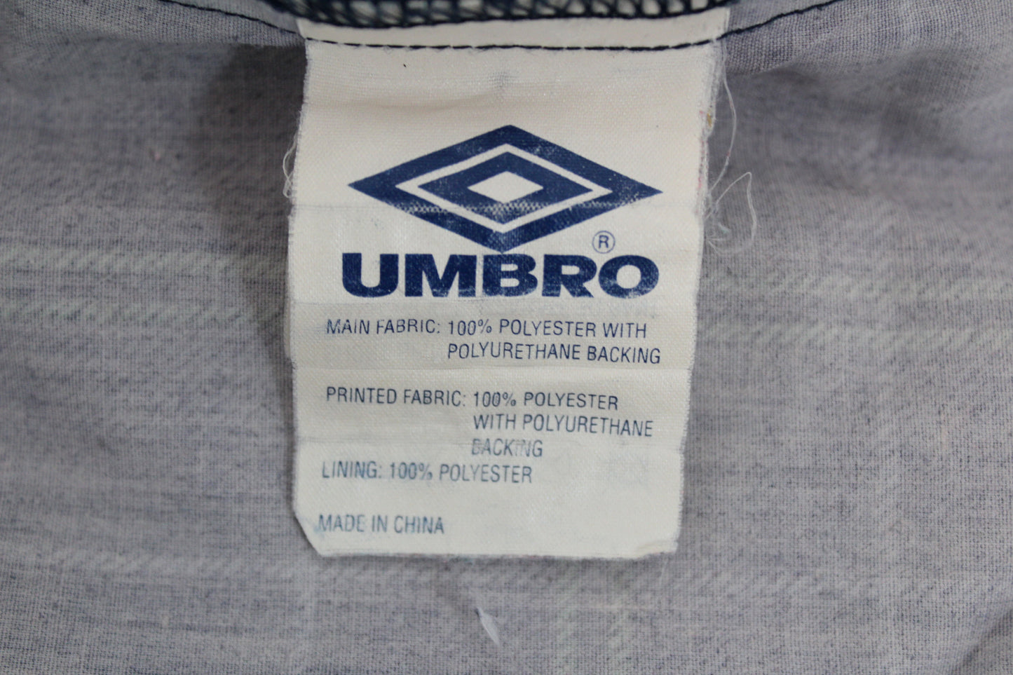 SCOTLAND 1996 VINTAGE UMBRO TRACKSUIT TOP JACKET LARGE