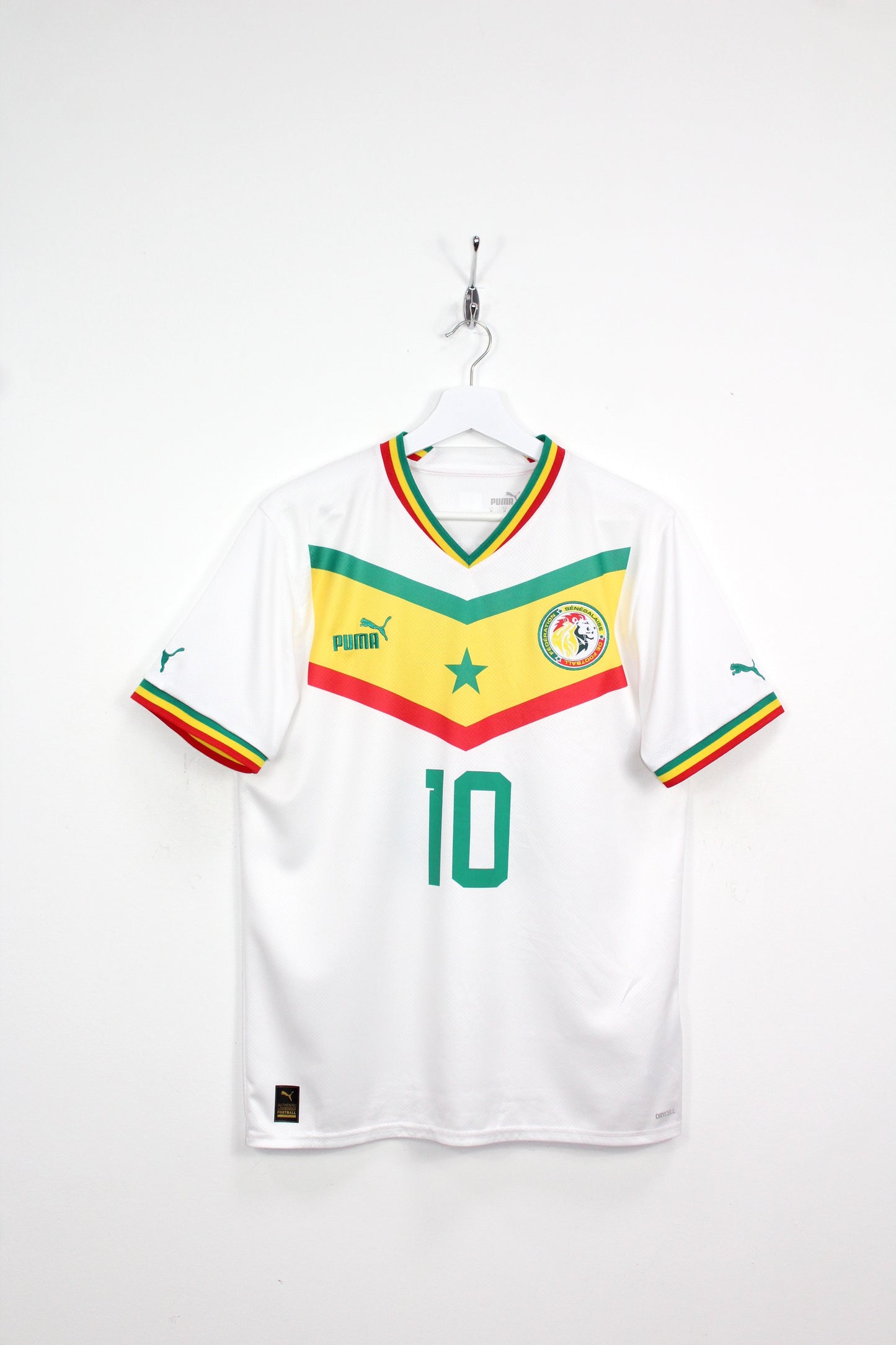 PUMA SENEGAL 2022-23 HOME FOOTBALL SHIRT MANE' #10 MEDIUM