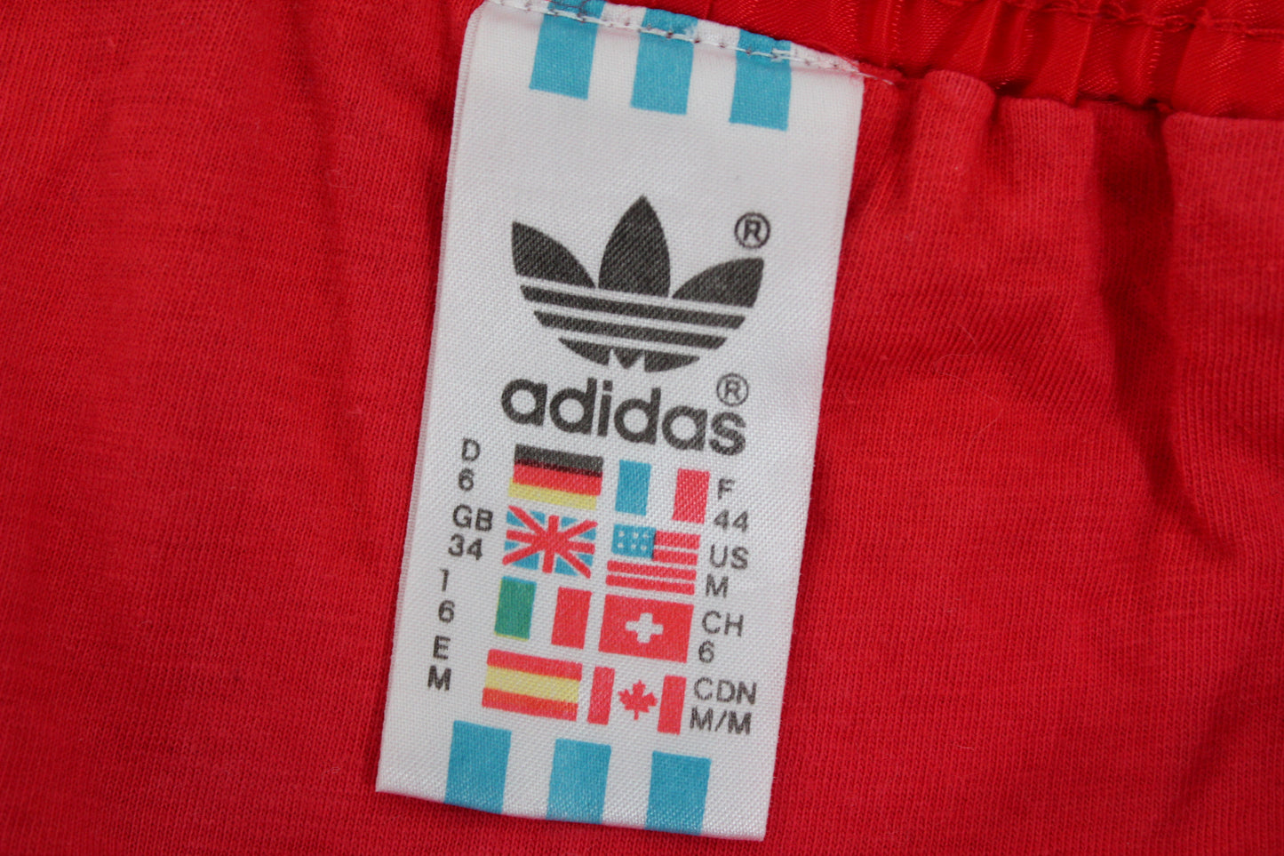 ADIDAS 80'S VINTAGE SHINY RUNNING SPRINTER NYLON SHORTS D6 LARGE