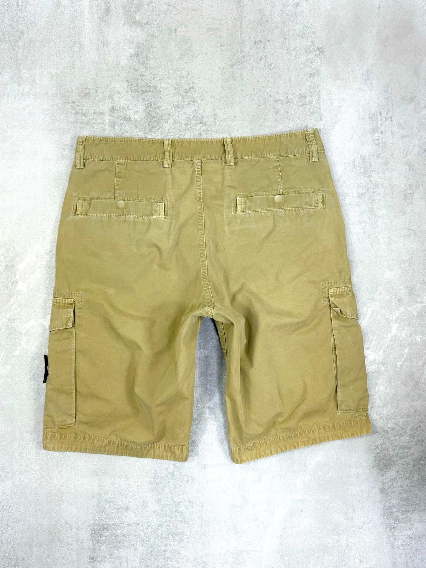 STONE ISLAND SS 2017 TYPE SL BERMUDA CARGO SHORTS W 32" MEDIUM