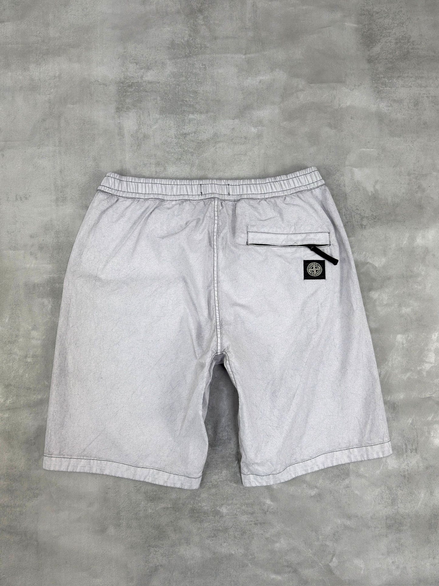 STONE ISLAND SS 2019 TYPE RE BERMUDA CARGO SHORTS W 33" LARGE