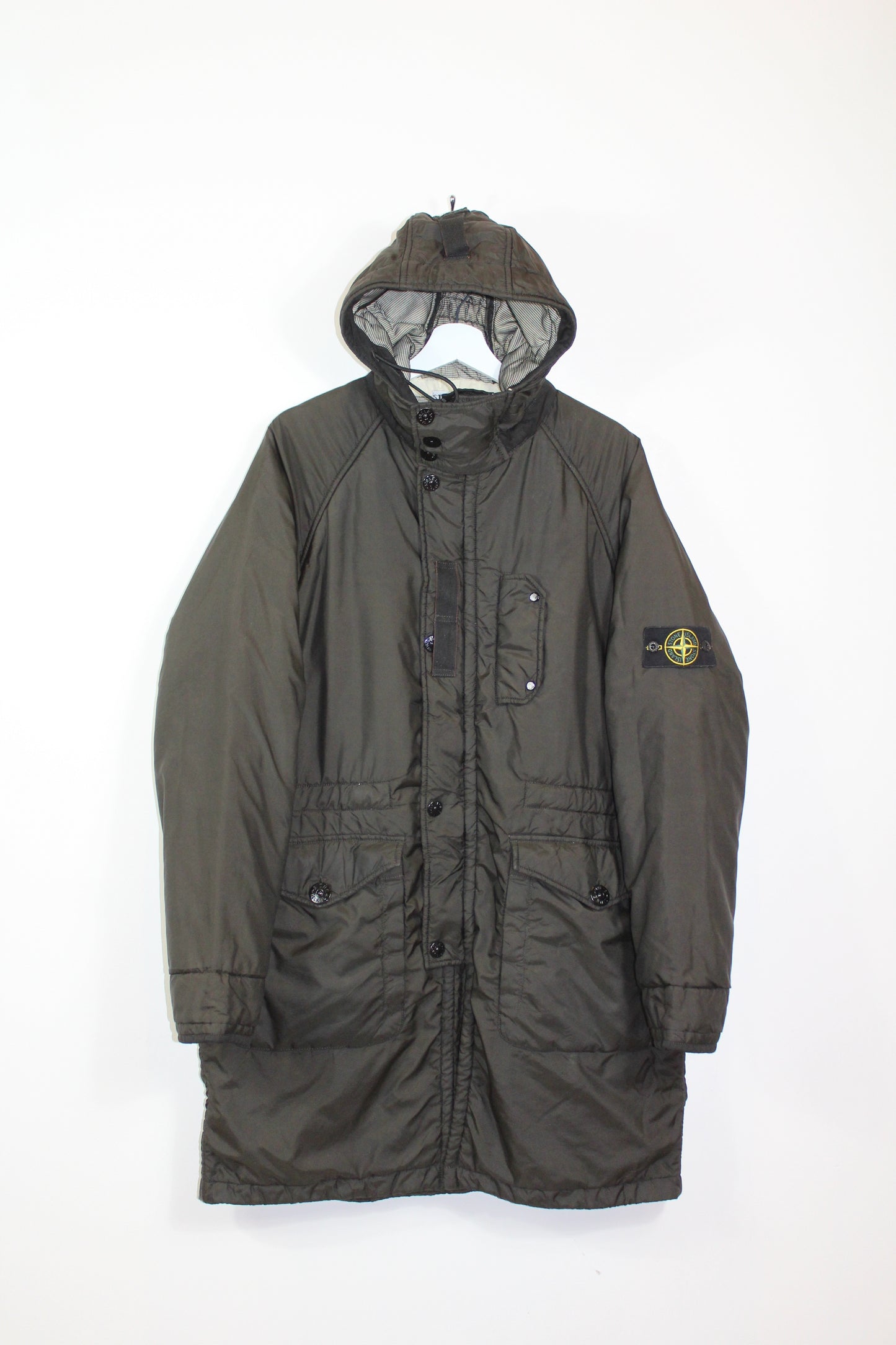 VINTAGE STONE ISLAND AW 2003 PARKA JACKET LARGE