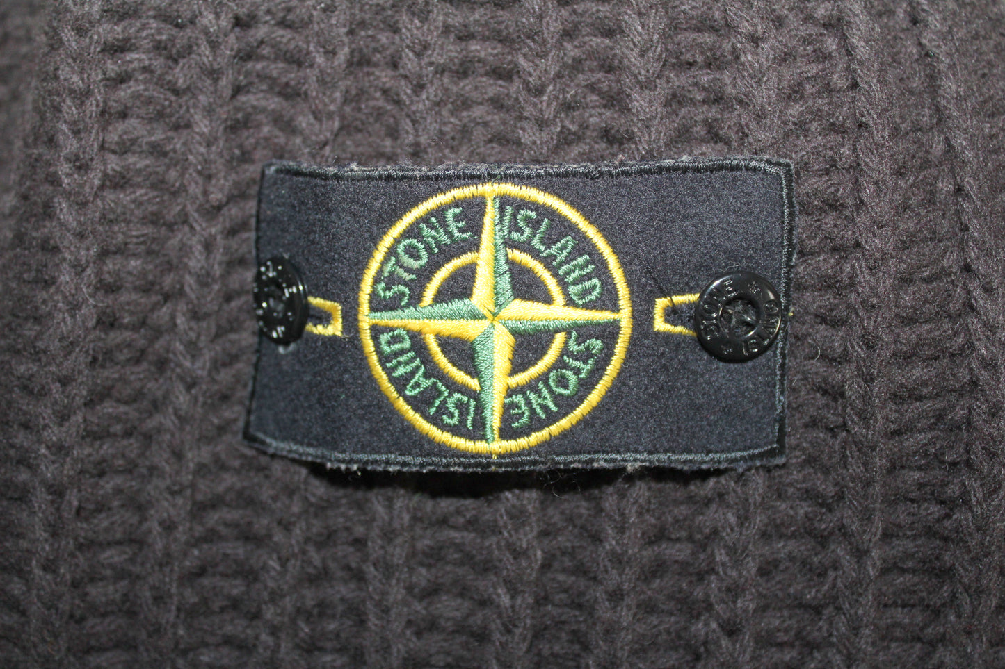 VINTAGE STONE ISLAND AW 1999 WOOL KNITTED JUMPER LARGE
