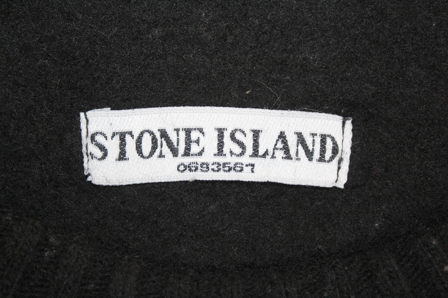 STONE ISLAND AW 2006 KNIT WOOL SWEATSHIRT SMALL