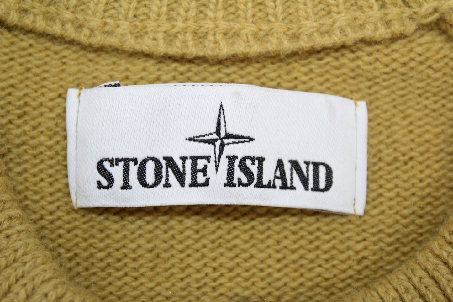 STONE ISLAND AW 2019 WOOL KNIT JUMPER LARGE