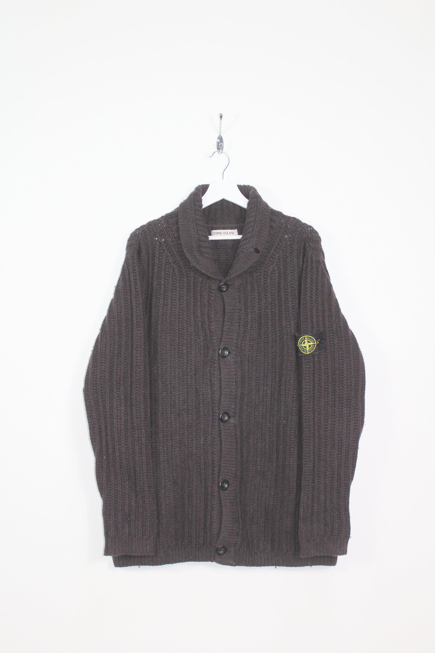 VINTAGE STONE ISLAND AW 1999 WOOL KNITTED JUMPER LARGE