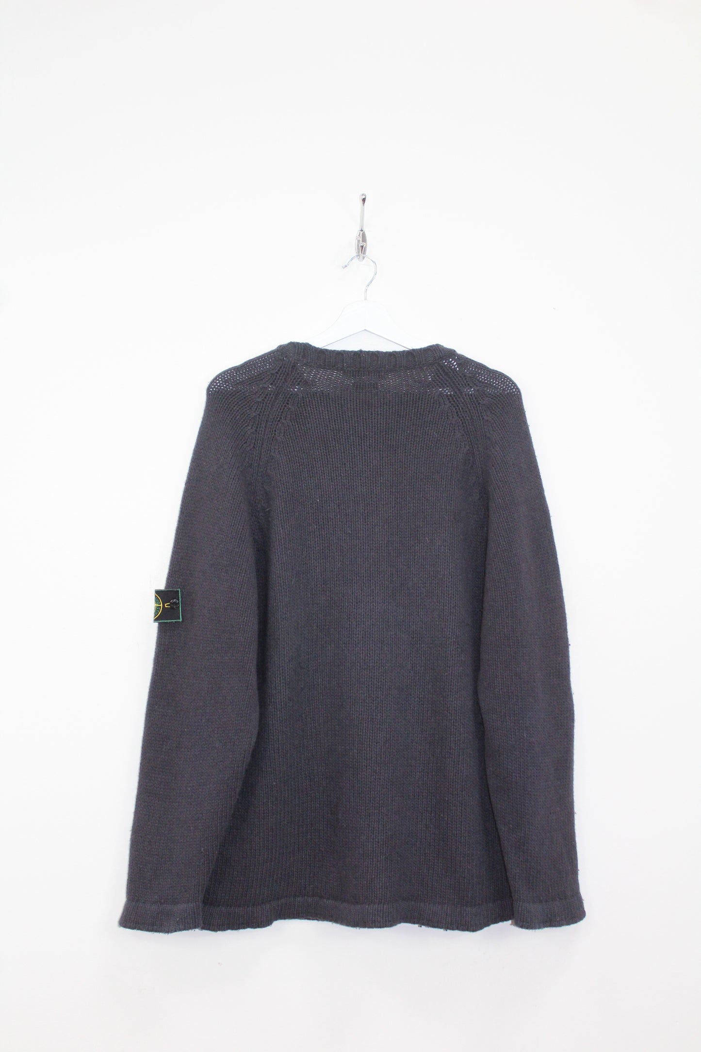 VINTAGE STONE ISLAND AW 1995 WOOL KNIT JUMPER LARGE