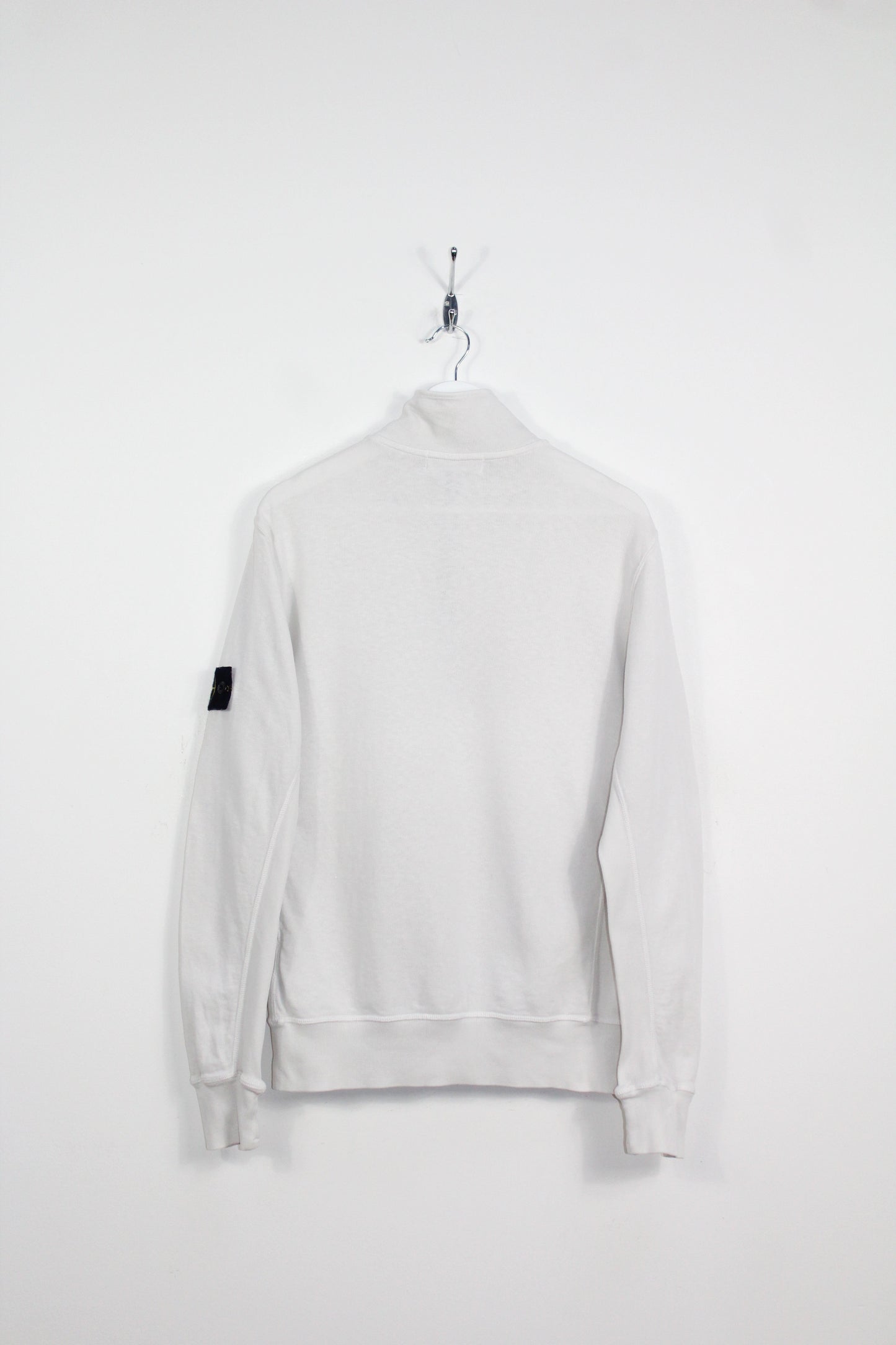 STONE ISLAND SS 2014 1/4 ZIP-BUTTONS SWEATSHIRT MEDIUM