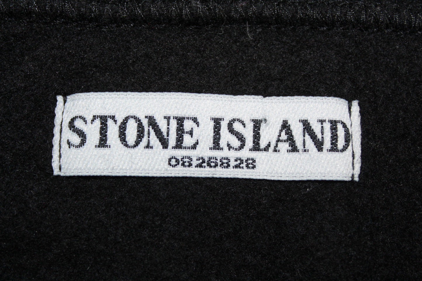 STONE ISLAND AW 2006 ZIP-BUTTONS WOOL HOODIE JUMPER LARGE