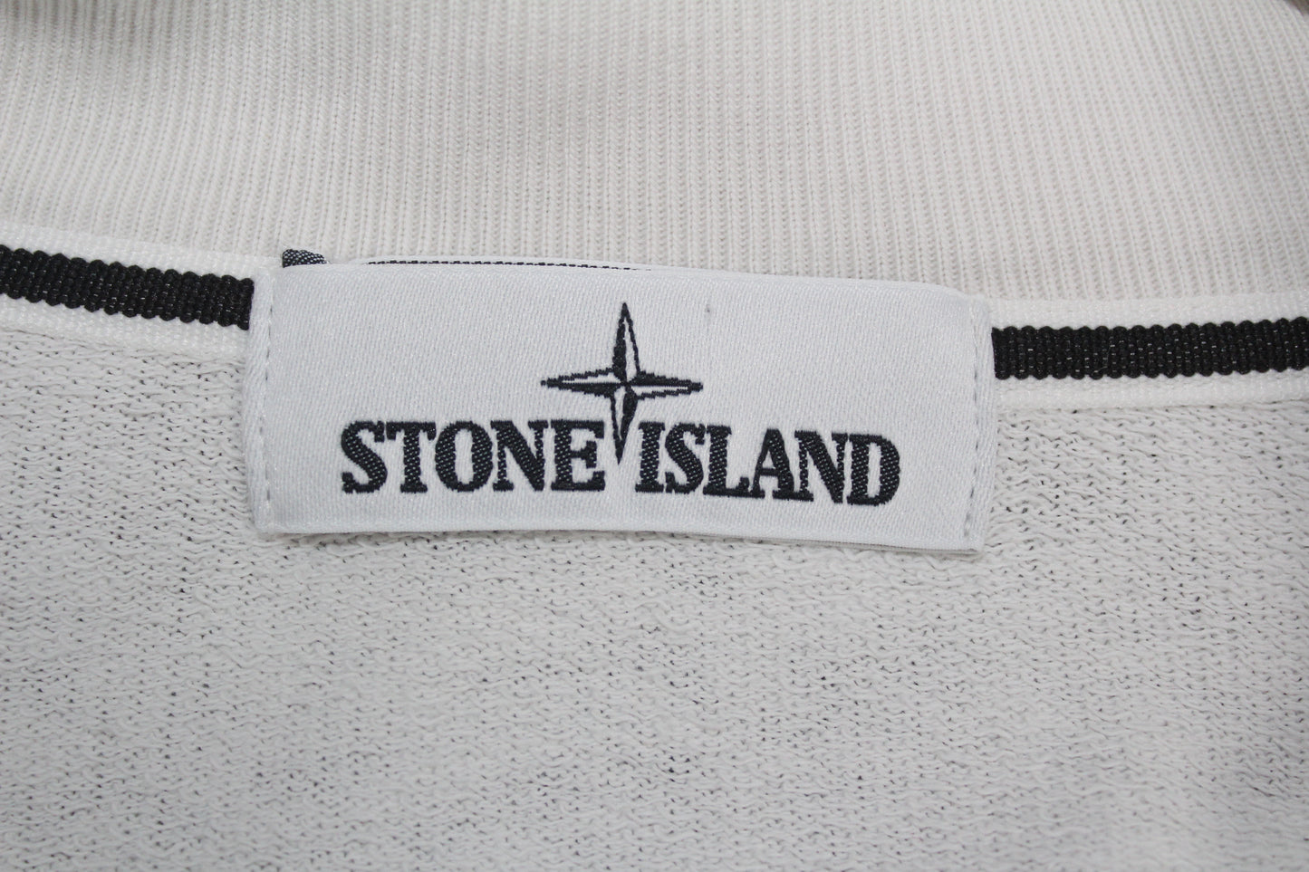STONE ISLAND SS 2014 1/4 ZIP-BUTTONS SWEATSHIRT MEDIUM