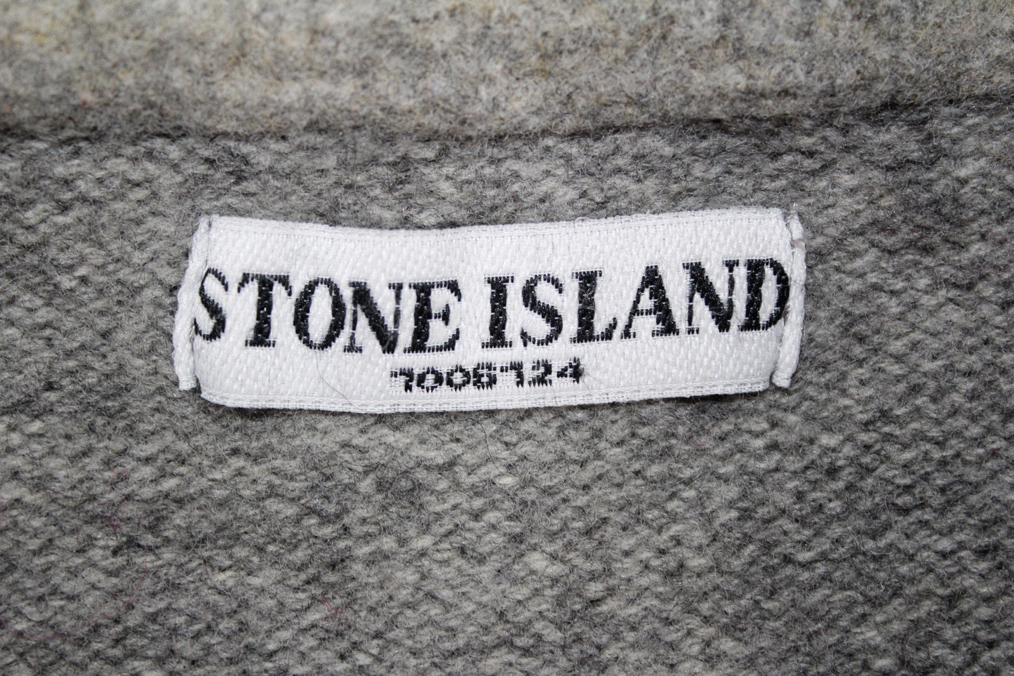 STONE ISLAND AW 2008 WOOL ZIPPED HOODIE JUMPER MEDIUM