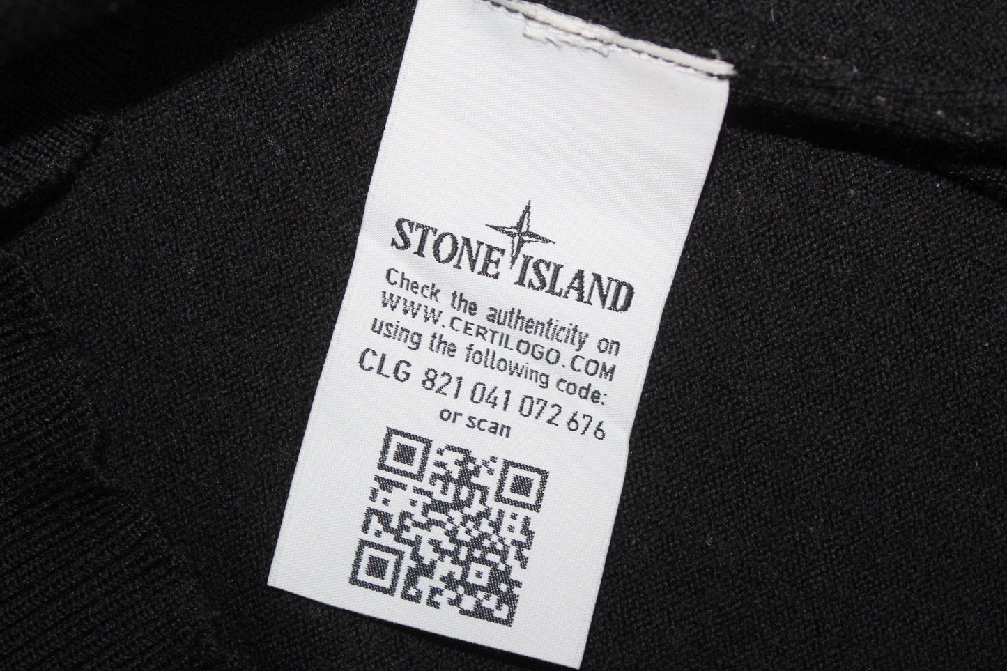 STONE ISLAND WOOL SWEATSHIRT MEDIUM