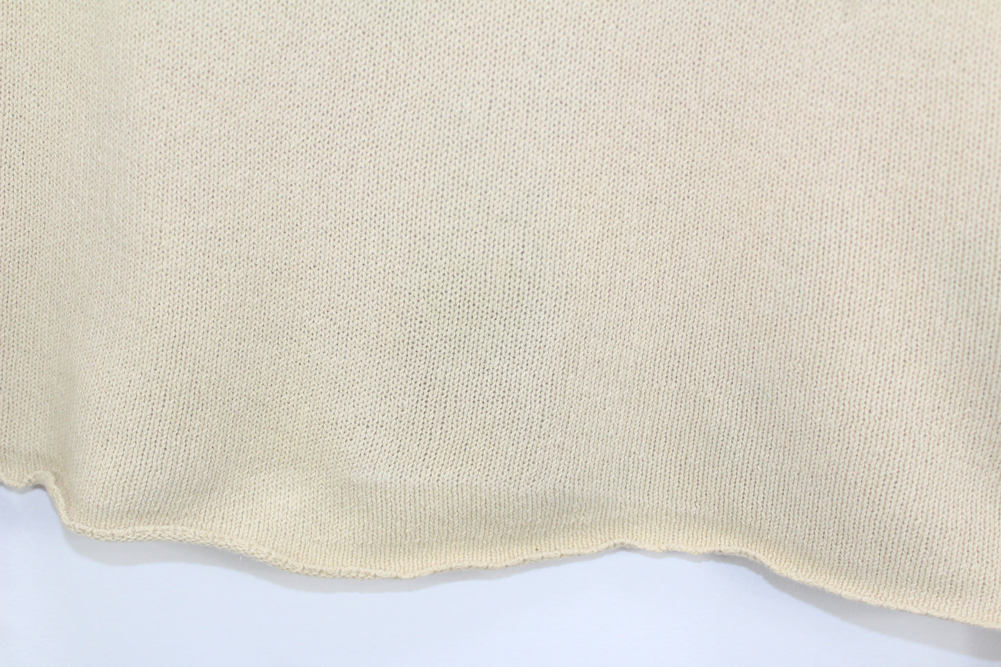 VINTAGE STONE ISLAND SS 2004 1/4 ZIP COTTON KNIT SWEATSHIRT LARGE