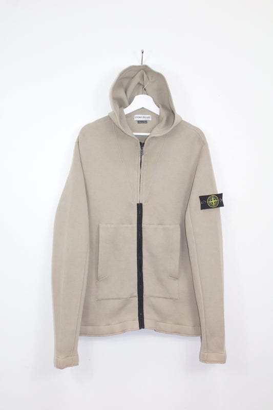 VINTAGE STONE ISLAND SS 2001 ZIP UP HOODIE SWEATSHIRT LARGE