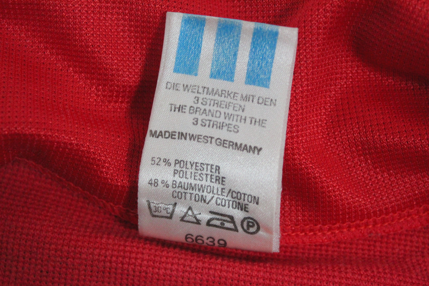 ADIDAS SWITZERLAND 80'S VINTAGE OLYMPIC GAMES RUNNING TRACKSUIT TOP JACKET LARGE